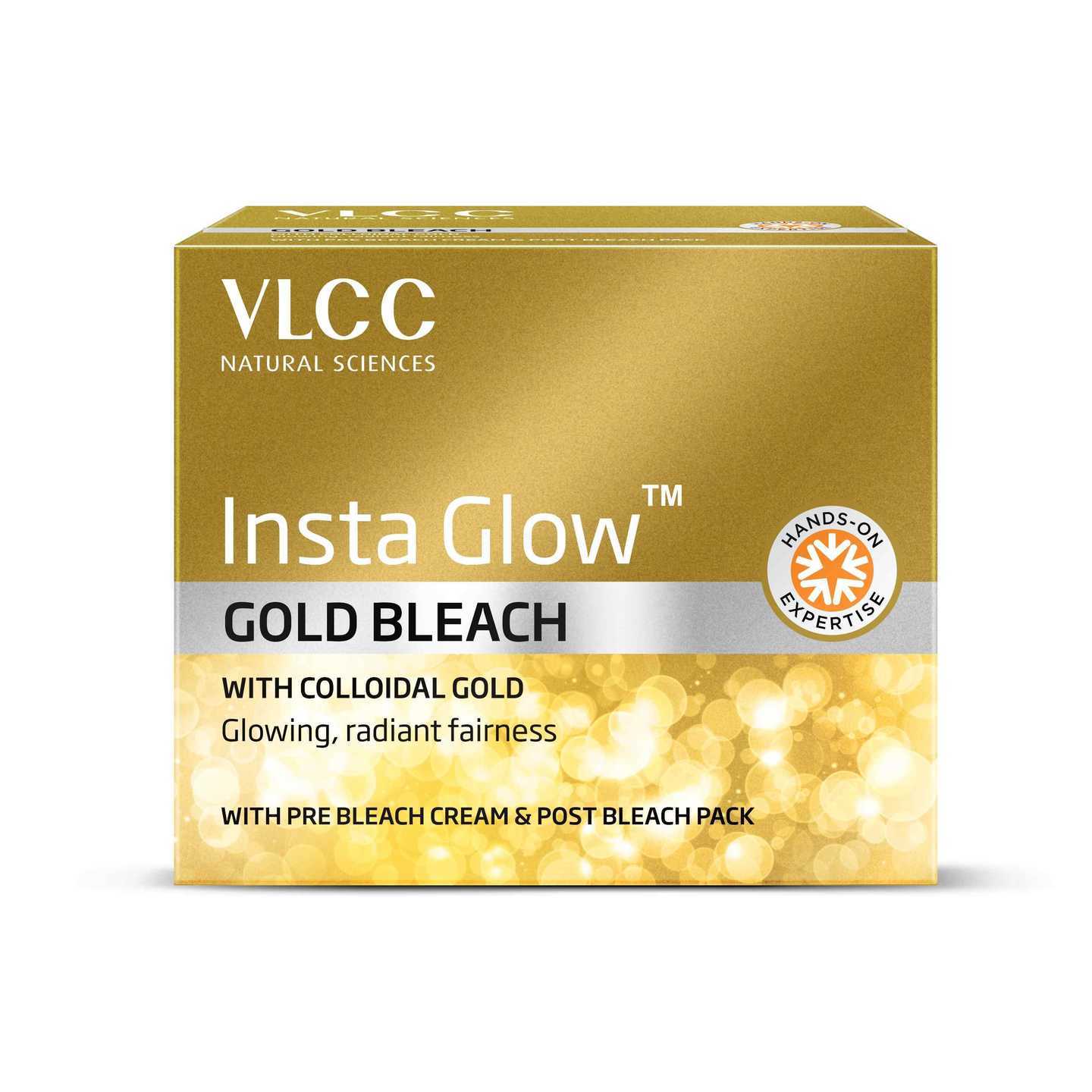 VLCC Insta Glow Gold Bleach (402g)