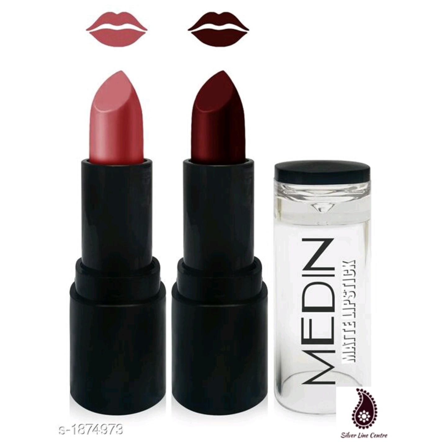 Medin Paris Matte Me Lipstick Combo 2 pcs