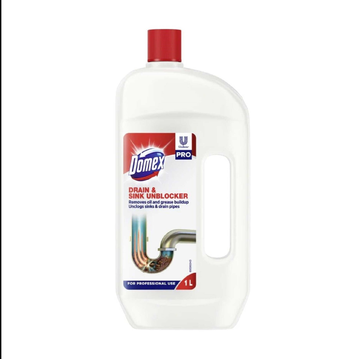 Domex Drain & Sink Unblocker 1L by Domex  Size-  1 Lt