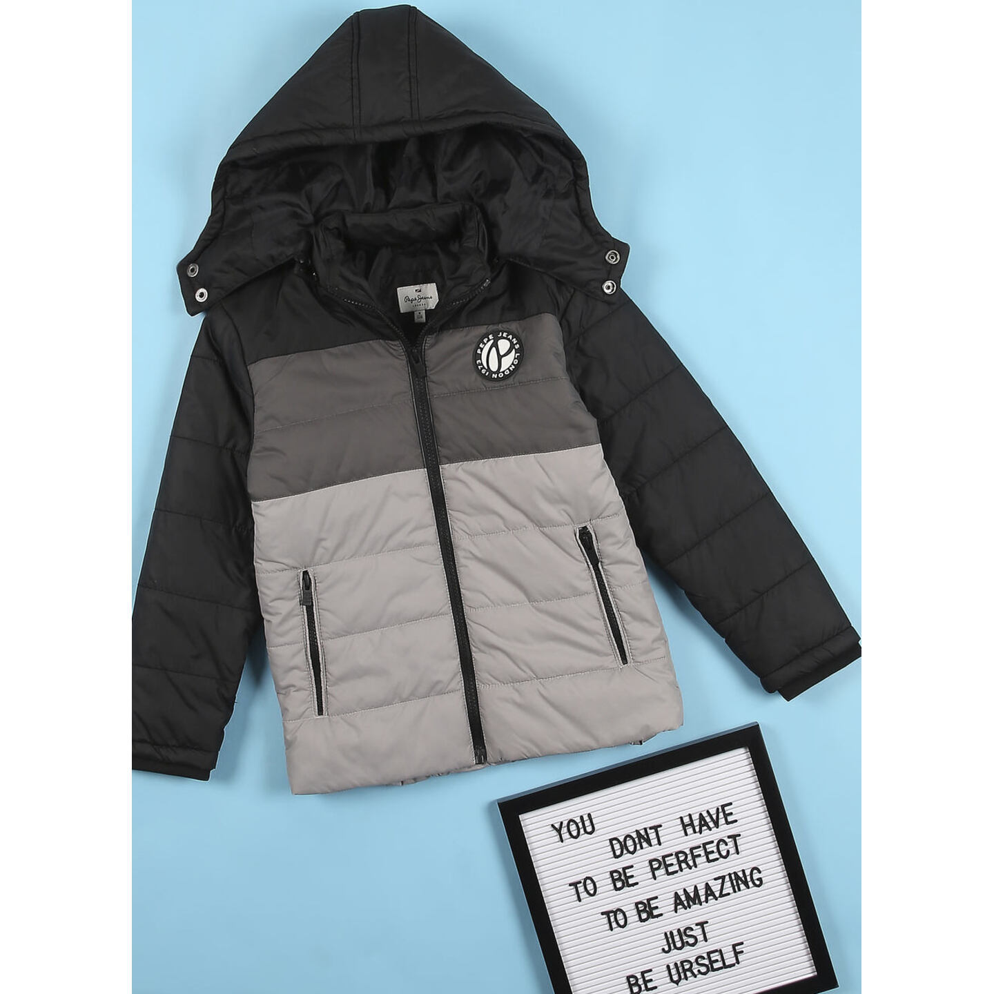AFONSO COLOR BLOCK HOODIES JACKET