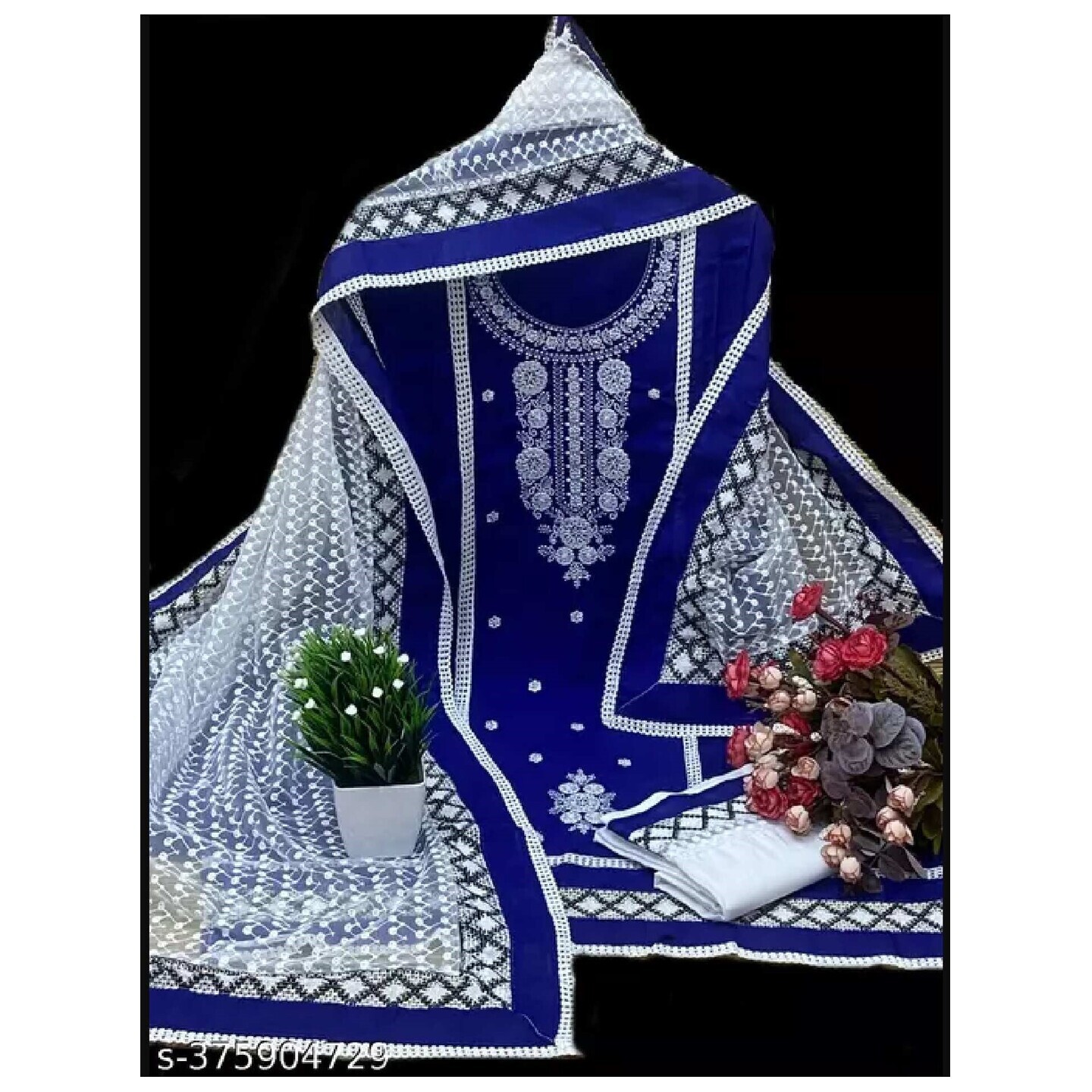 Designer Pakistani Boutique Suit Piece  Size- Un-stitched