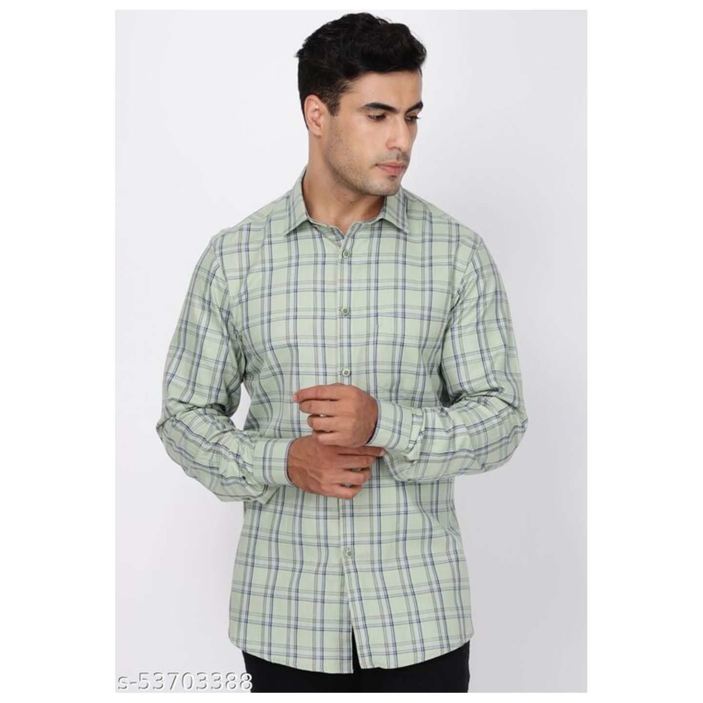 Cairon Green Checked Shirt