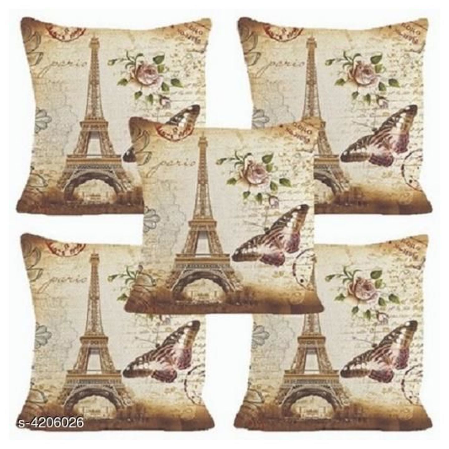 Voguish Jute Cushion Cover