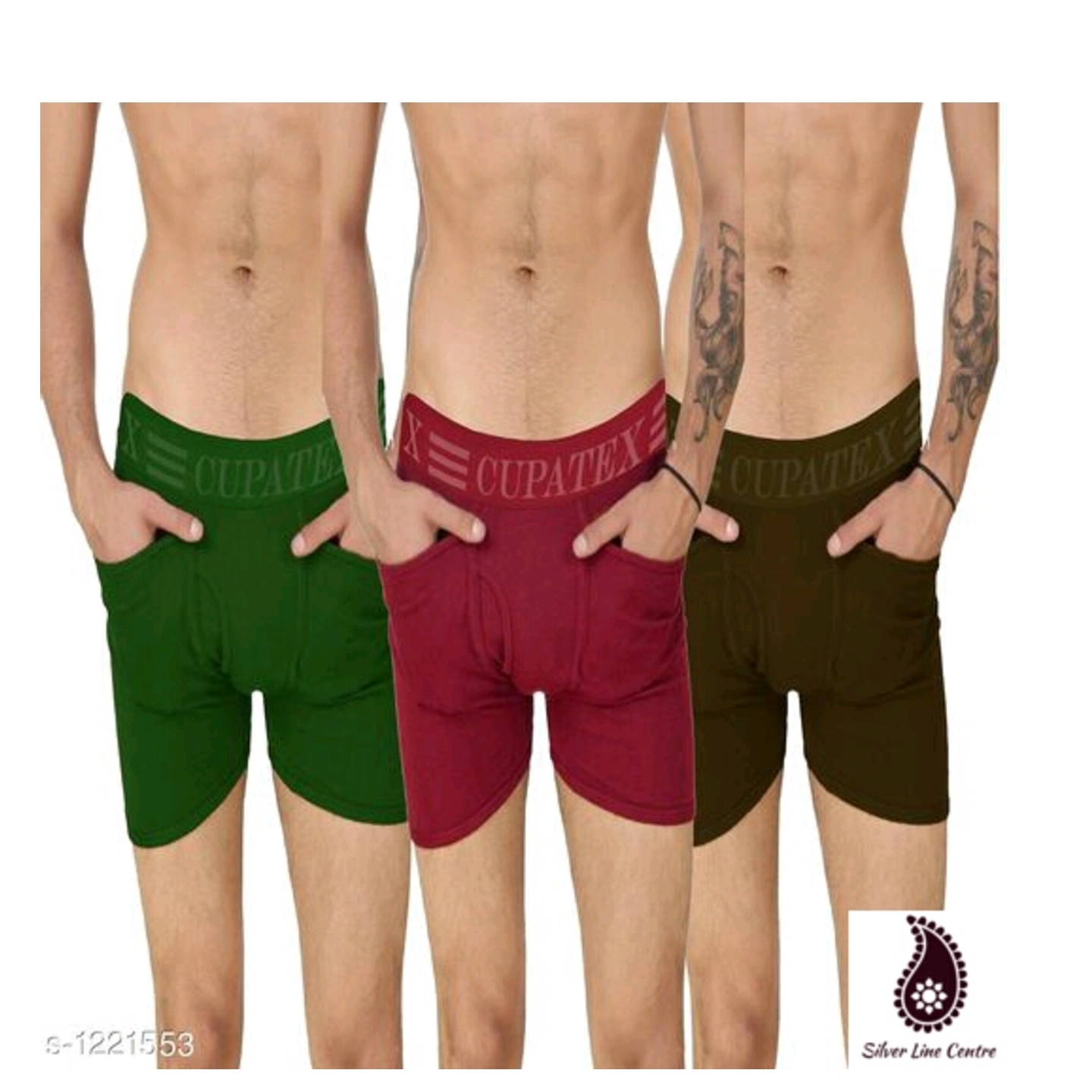 Men's Briefs - Combo- 3pcs