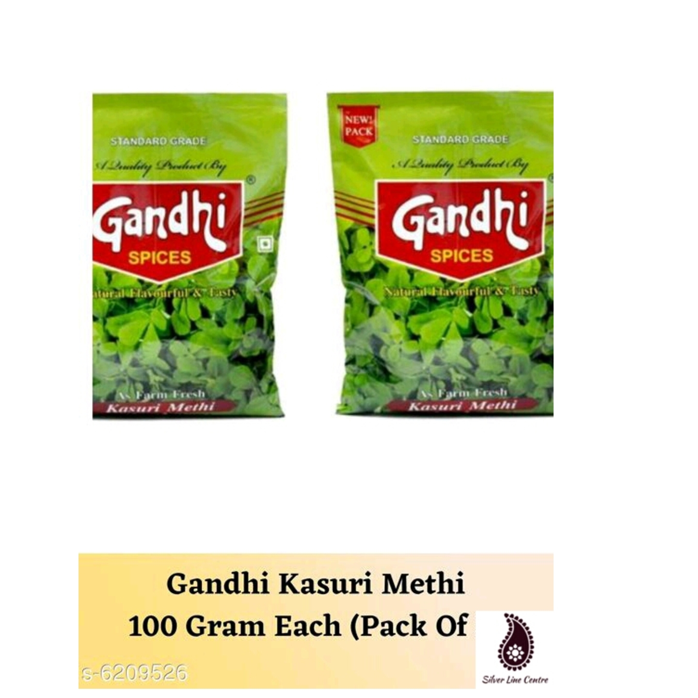 Gandhi Kasuri Methi 200gms 100gms x 2