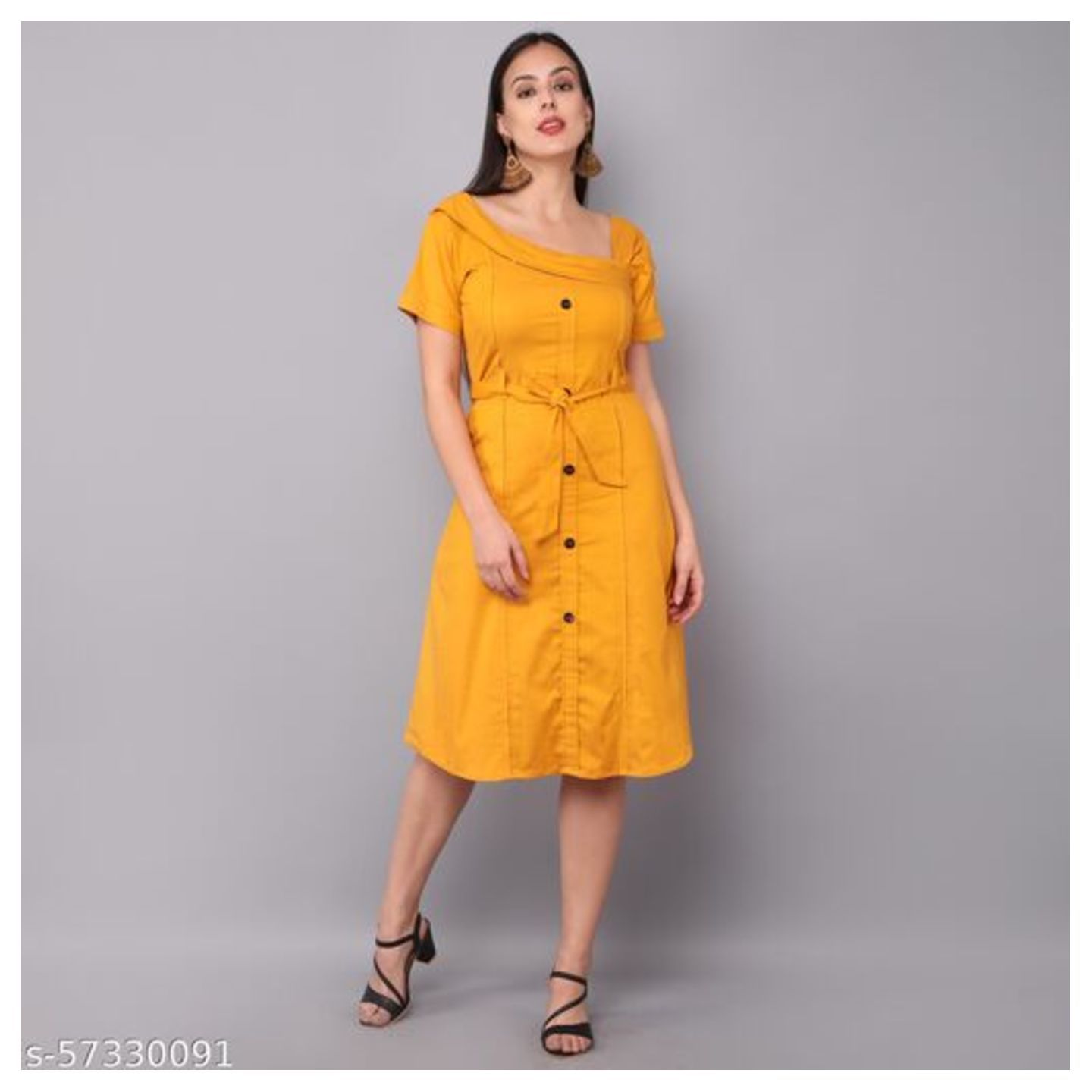 Western Lycra Dress  QA_8622.2