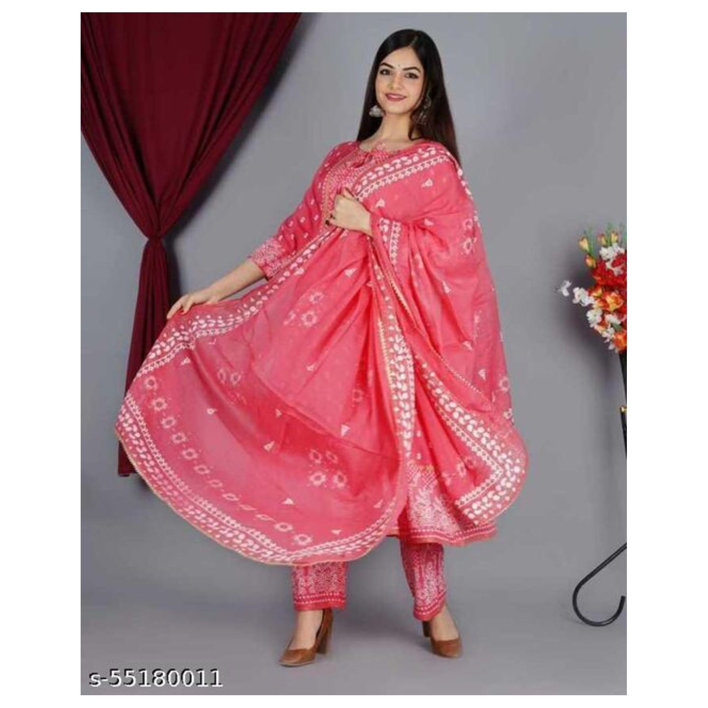 RV AND SONS S ANARKALI KURTI