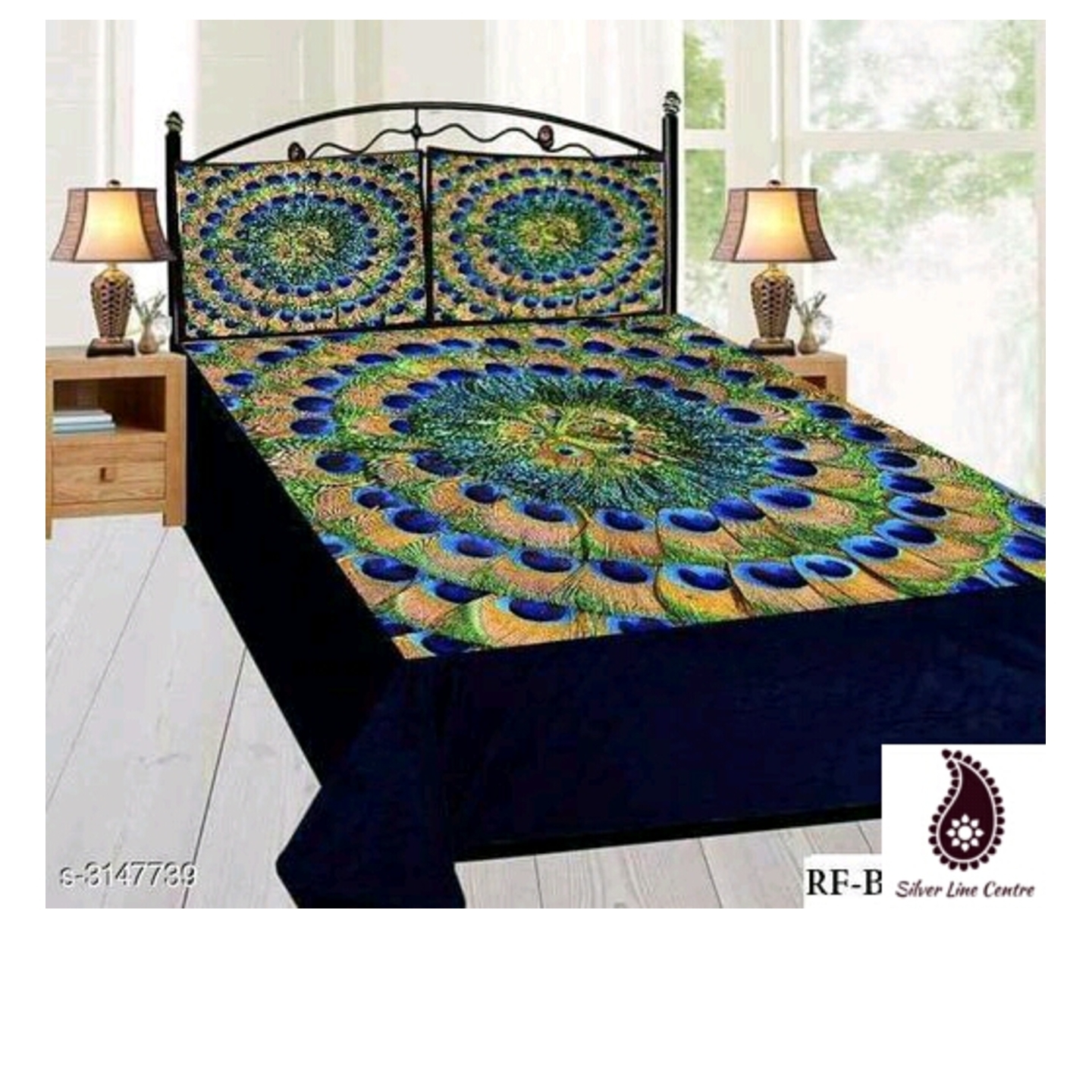 Bed Sheet Double Bed Designed Velvet