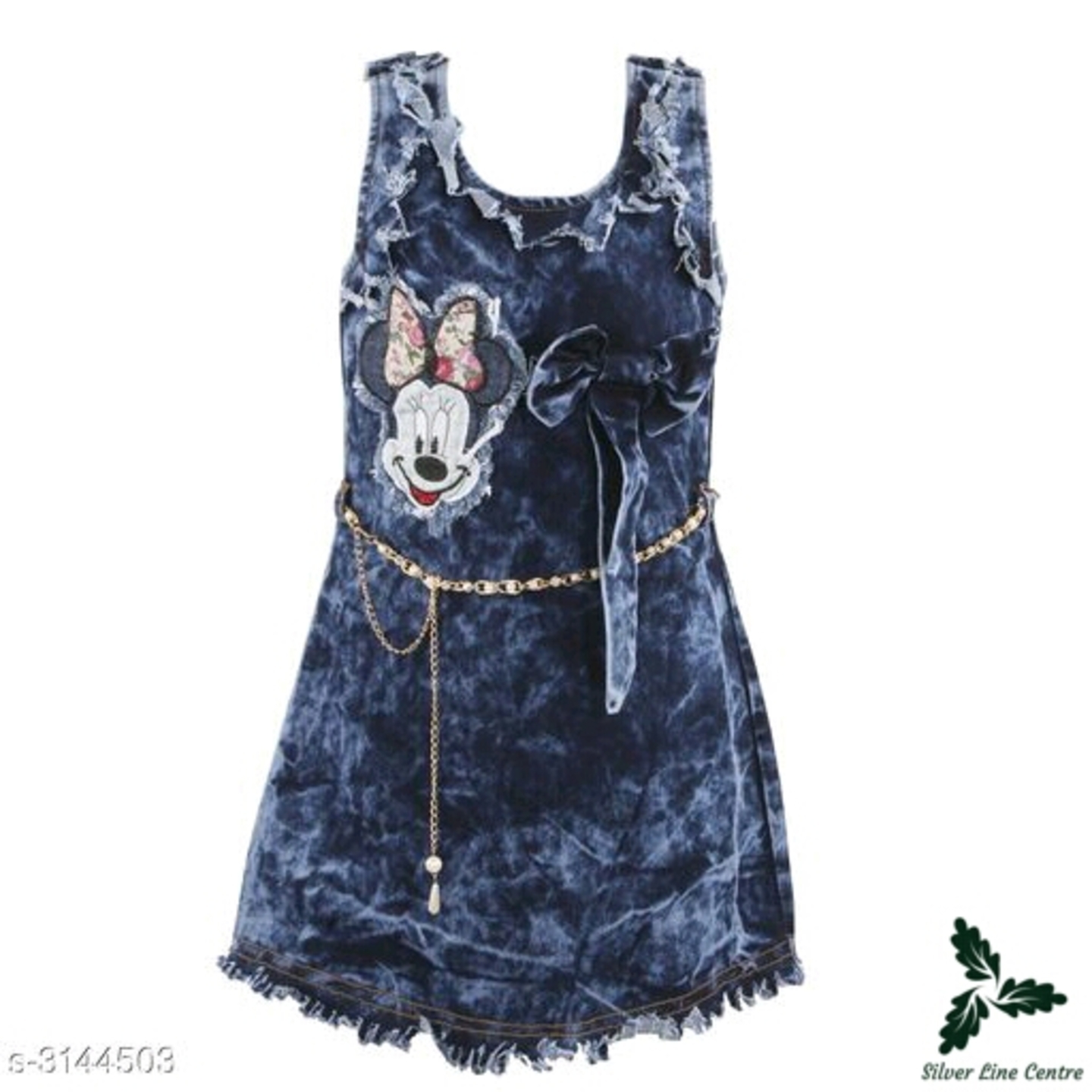 Princess Denim Kid Girls Fancy Dress