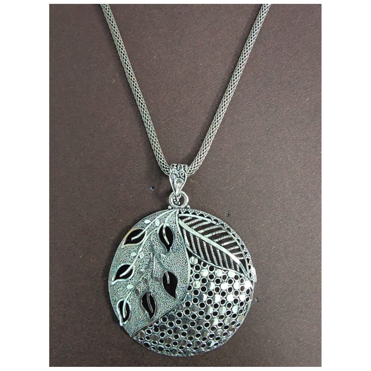 EARRING WITH PENDANT SET-Size / Feet Length: 28 cm