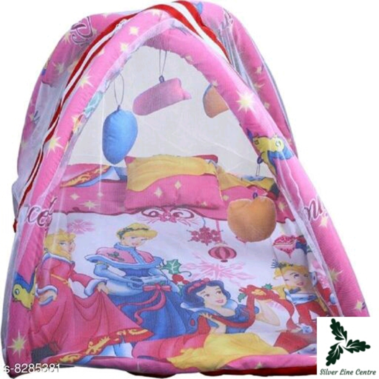 Cotton Bedding Set Play Gim with Mosquito Net