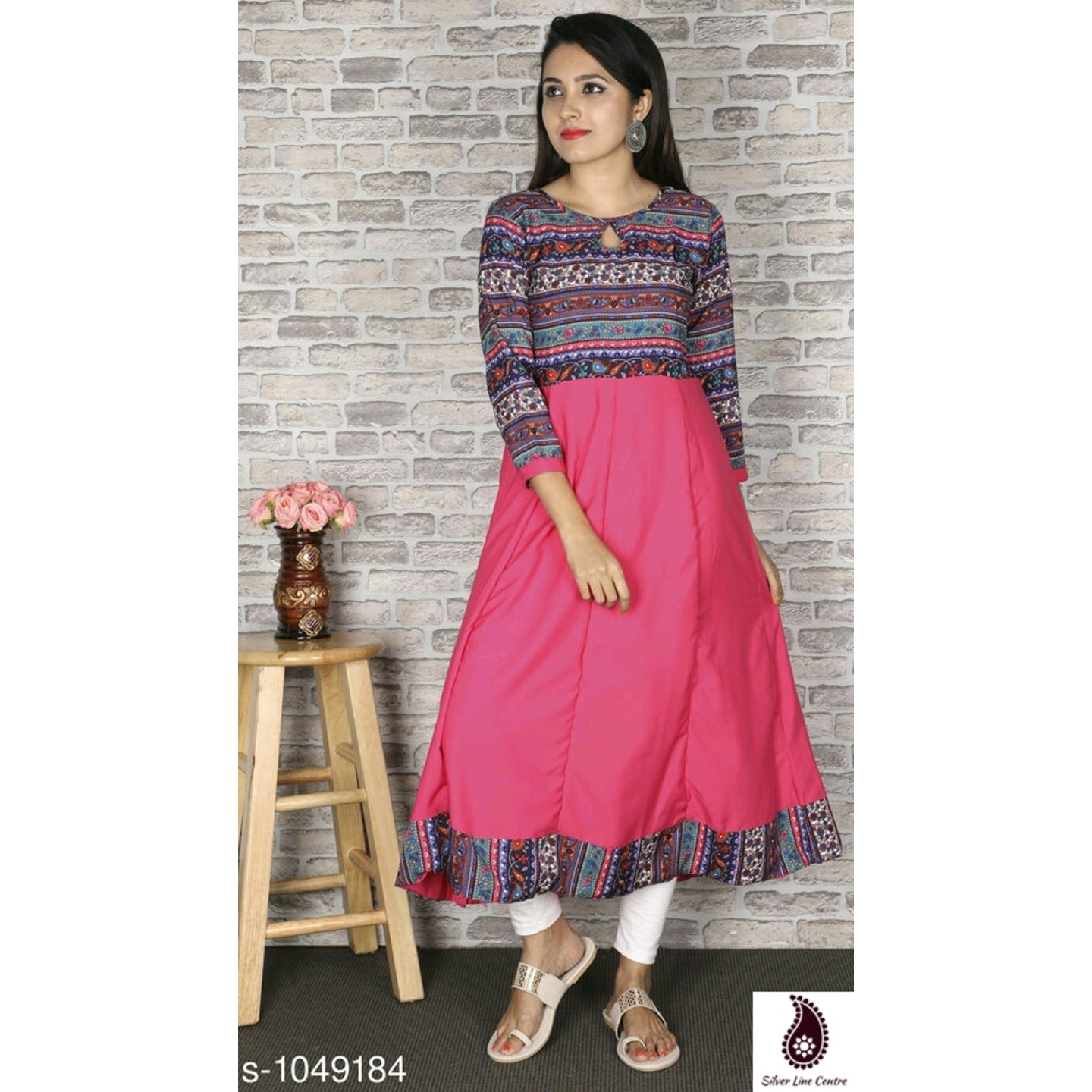 Women's Ethnic Motif Printed Kurti