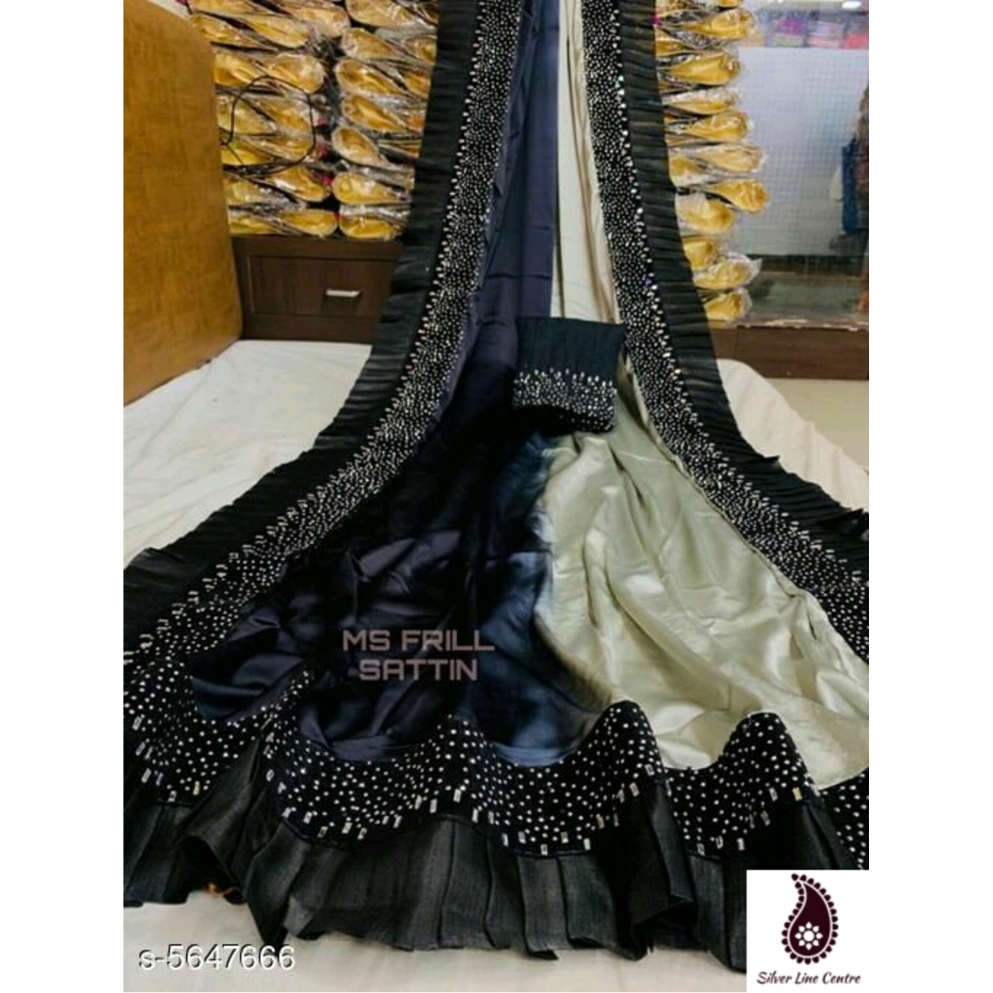 Womens Pretty Banglori Silk Saree