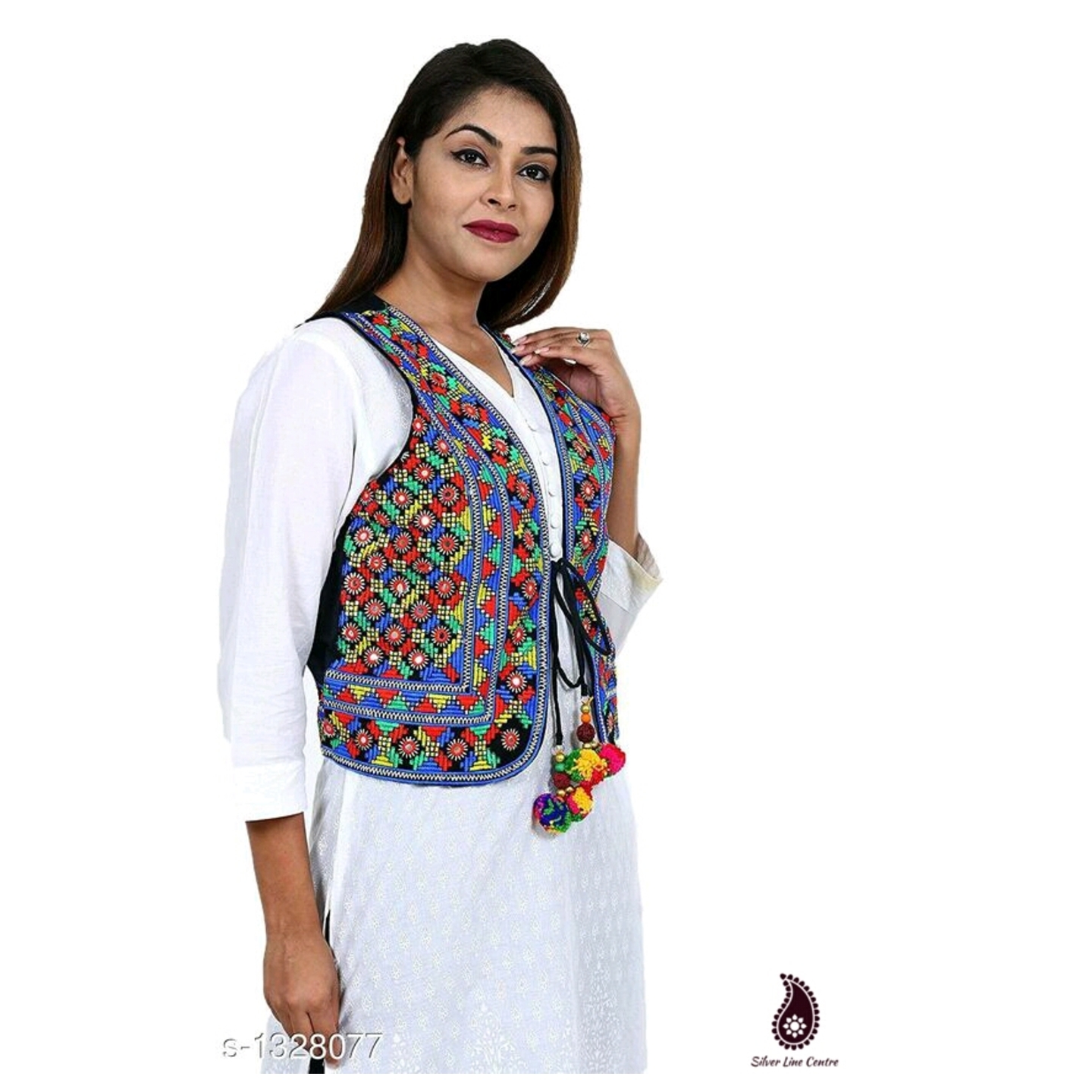 Womens Kutchi Work Ethnic Jacket