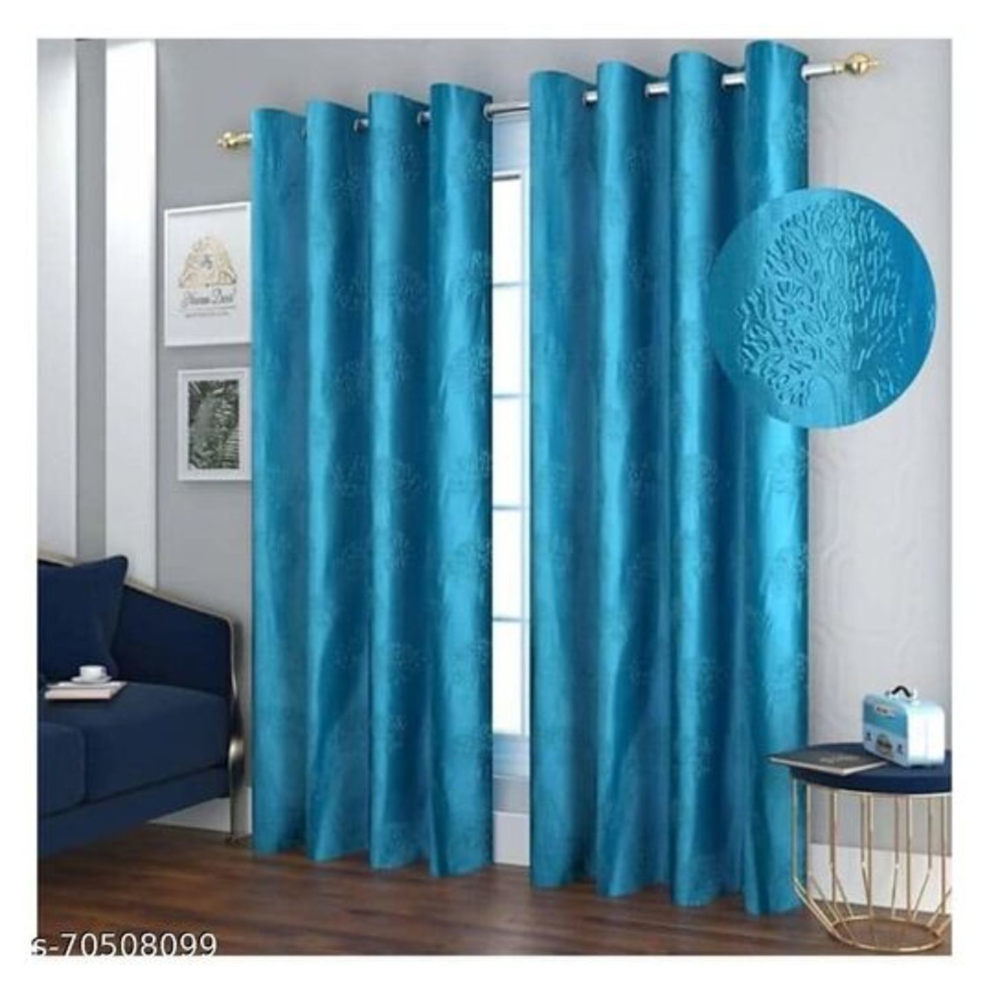 Tree Punching Curtain Pack of 2