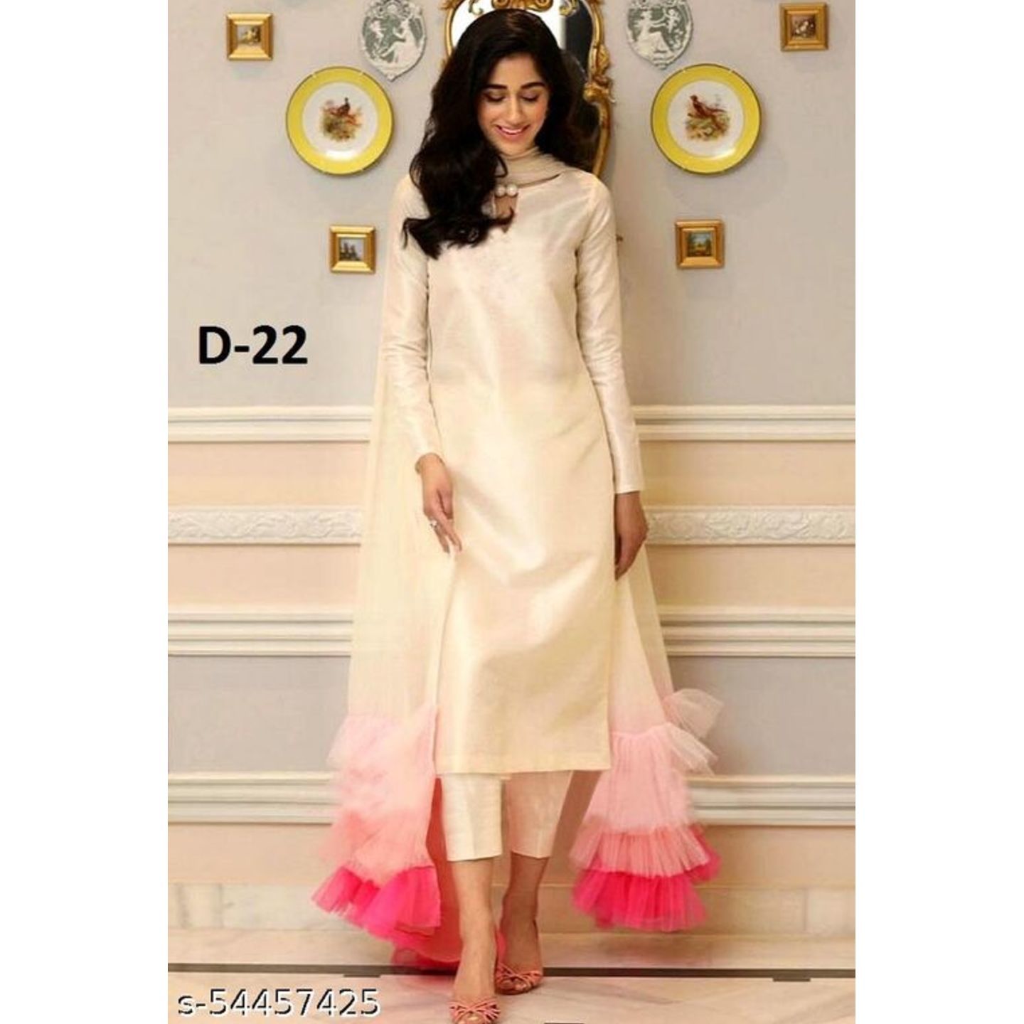 Taffeta Silk K-22-22 Dress