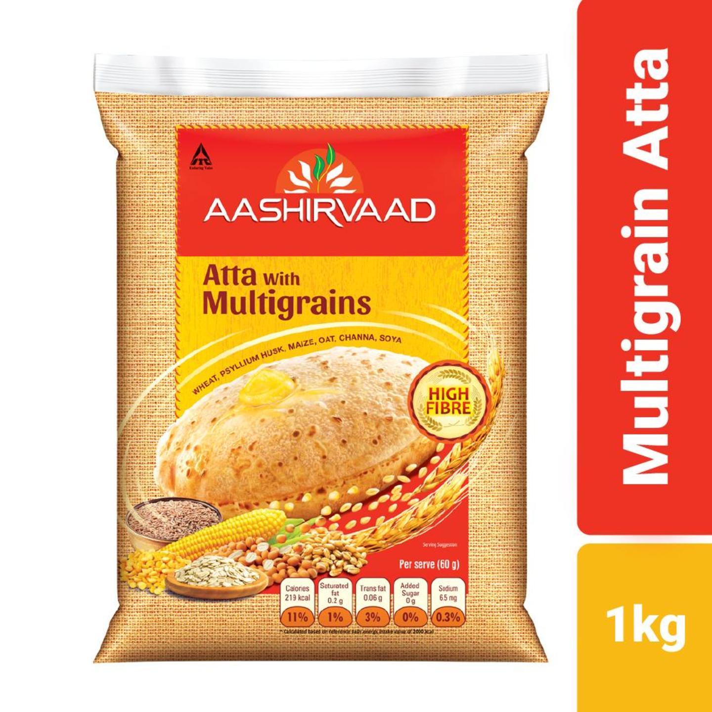 Aashirvaad Atta with Multigrains 1kg