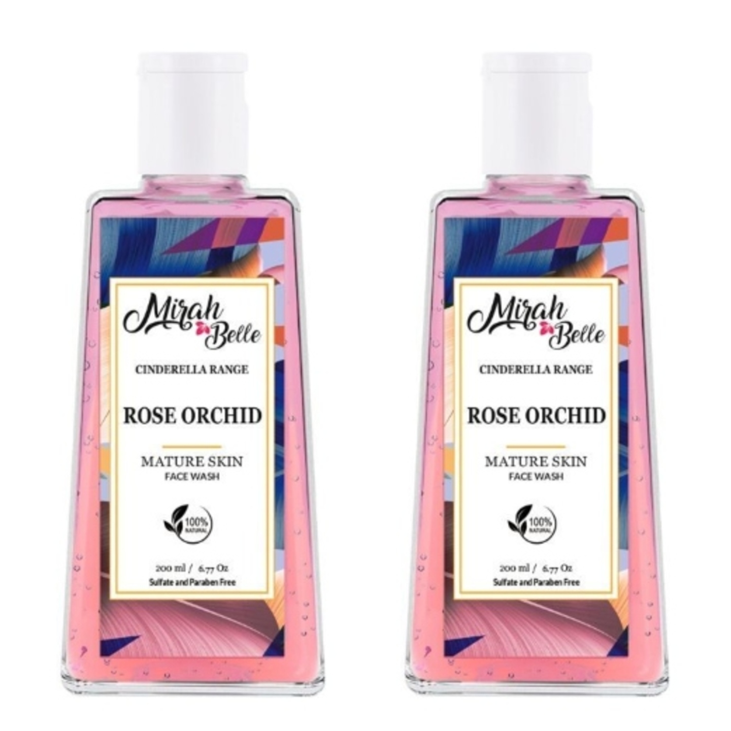 Rose Mature Skin Face Wash – Natural & Paraben Free (Pack 2) ( 250ML )