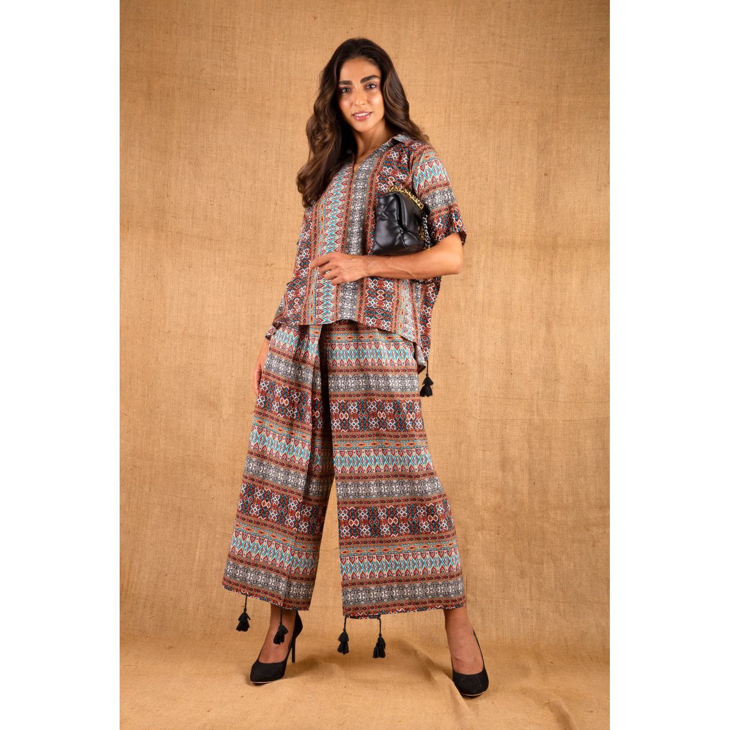 KAZUKI PONCHO SET