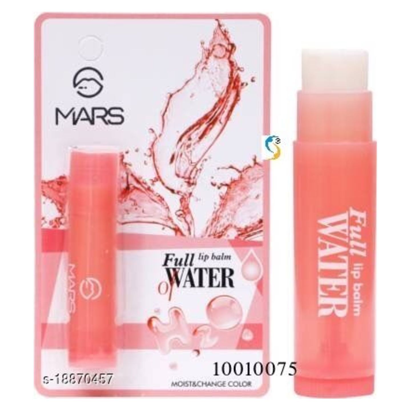 Mars Fall Of Winter Color Changing  LIP Balm  Strawberry  & Cherry Color