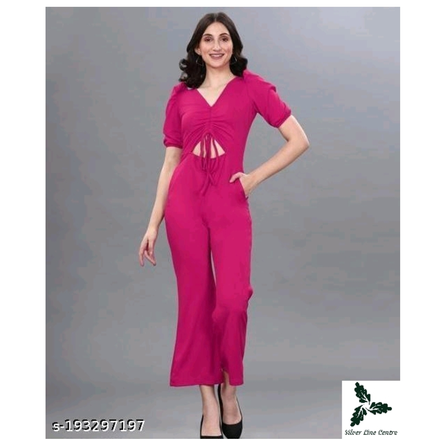 Fancy Fashionista Women Jumpsuits*-Pink