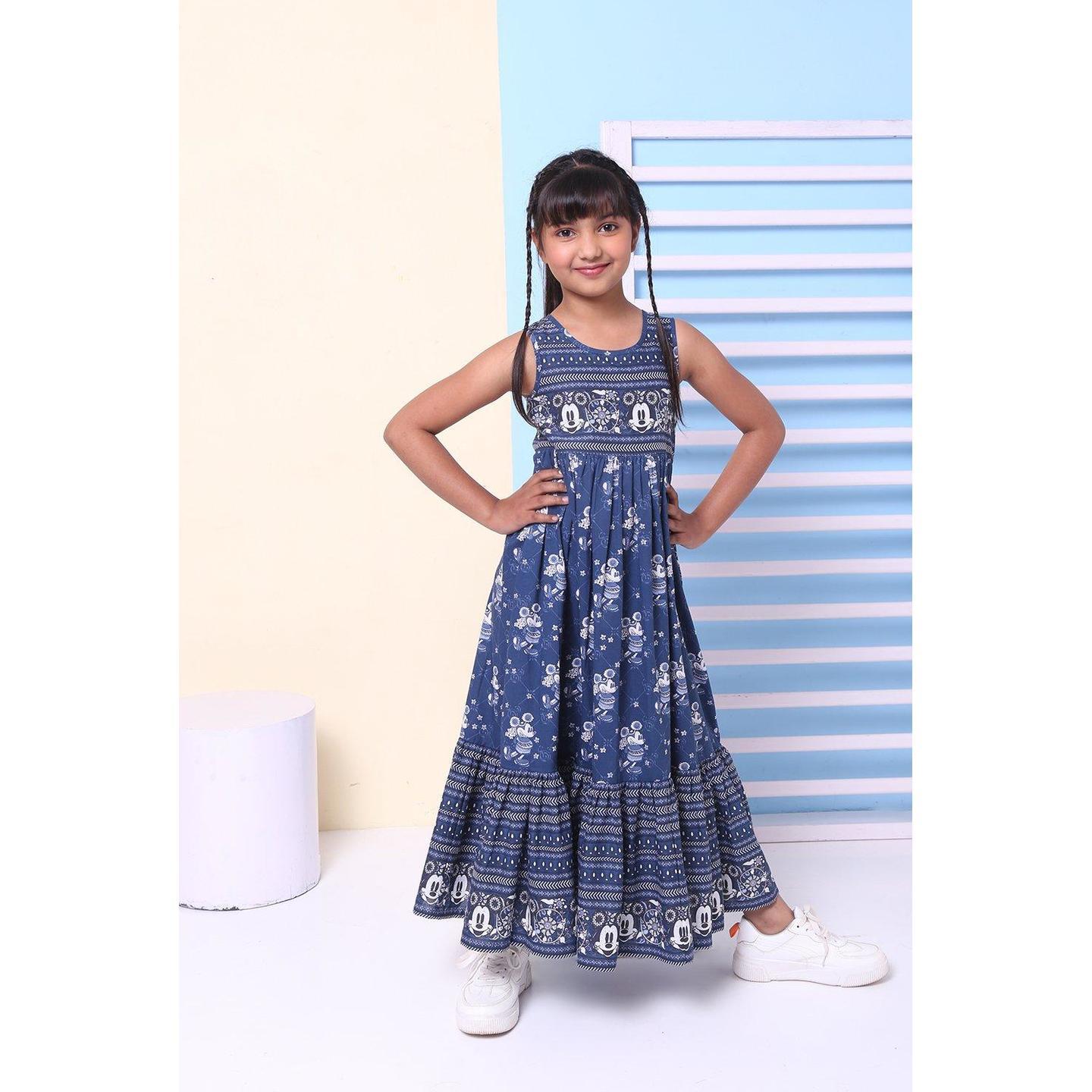 Blue Cotton Indie Mickey Dress