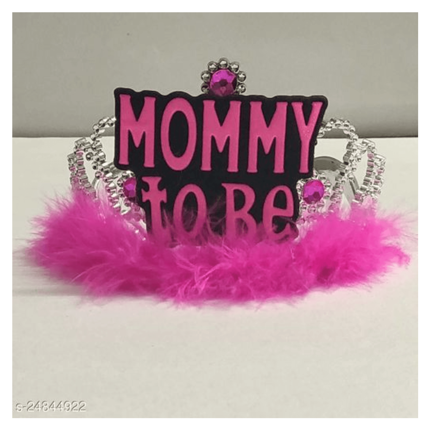 Mom To Be Crown Pink wearable