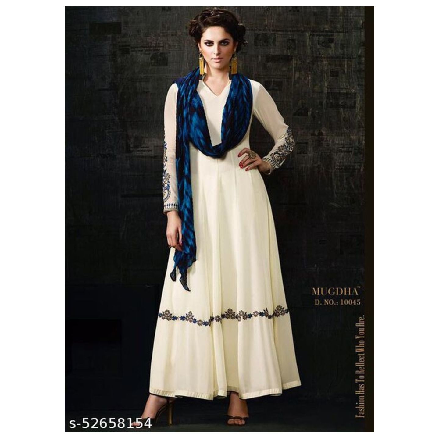 Knx-suit-128- Unstitched- Embroidered suit