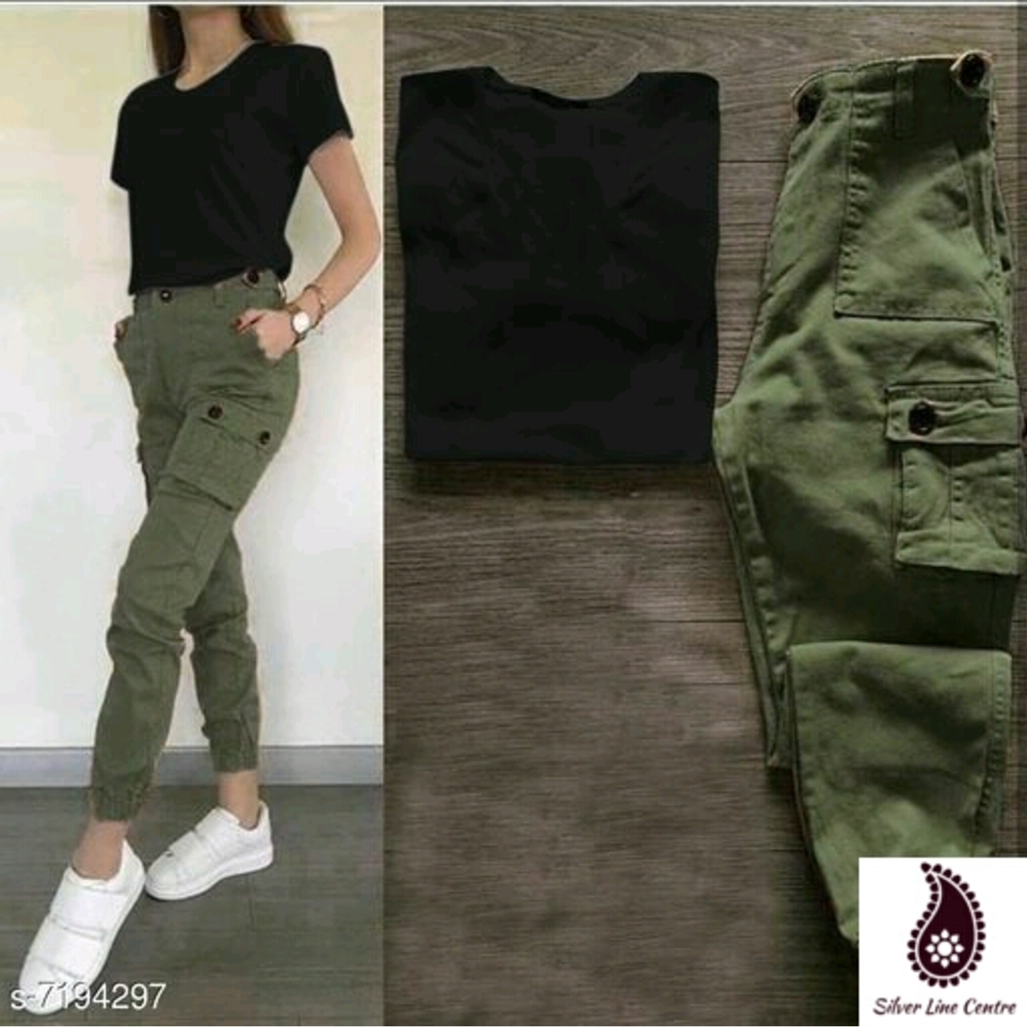 Women's Stylish Jogger Pant With Tshirt