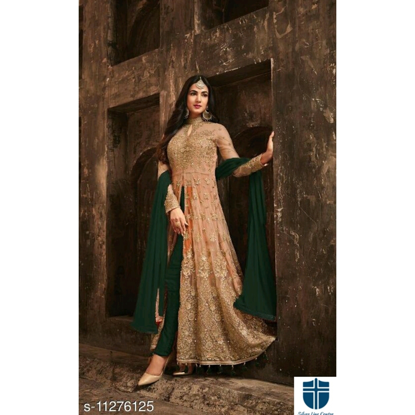 Elegant Salwar Suit Semi Stitched