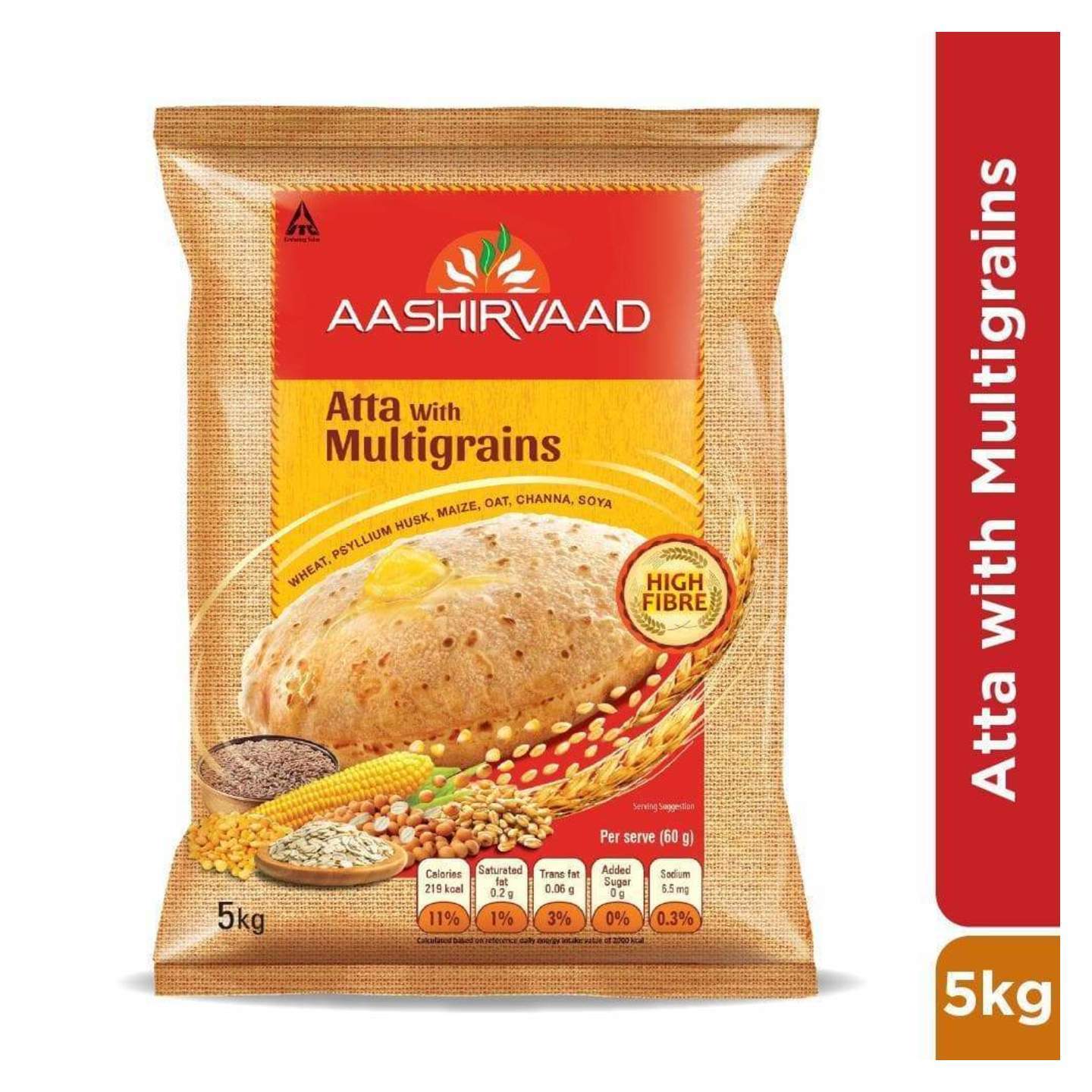 Aashirvaad Atta with Multigrains 5kg