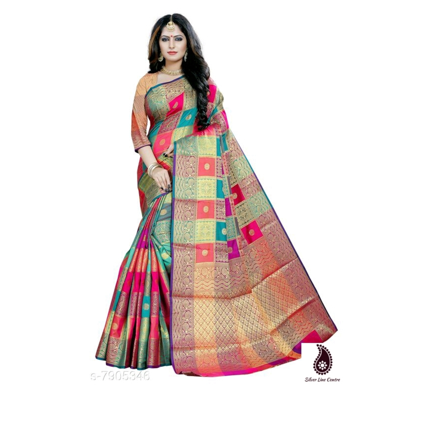 Womens Banarsi Art Silk Saree