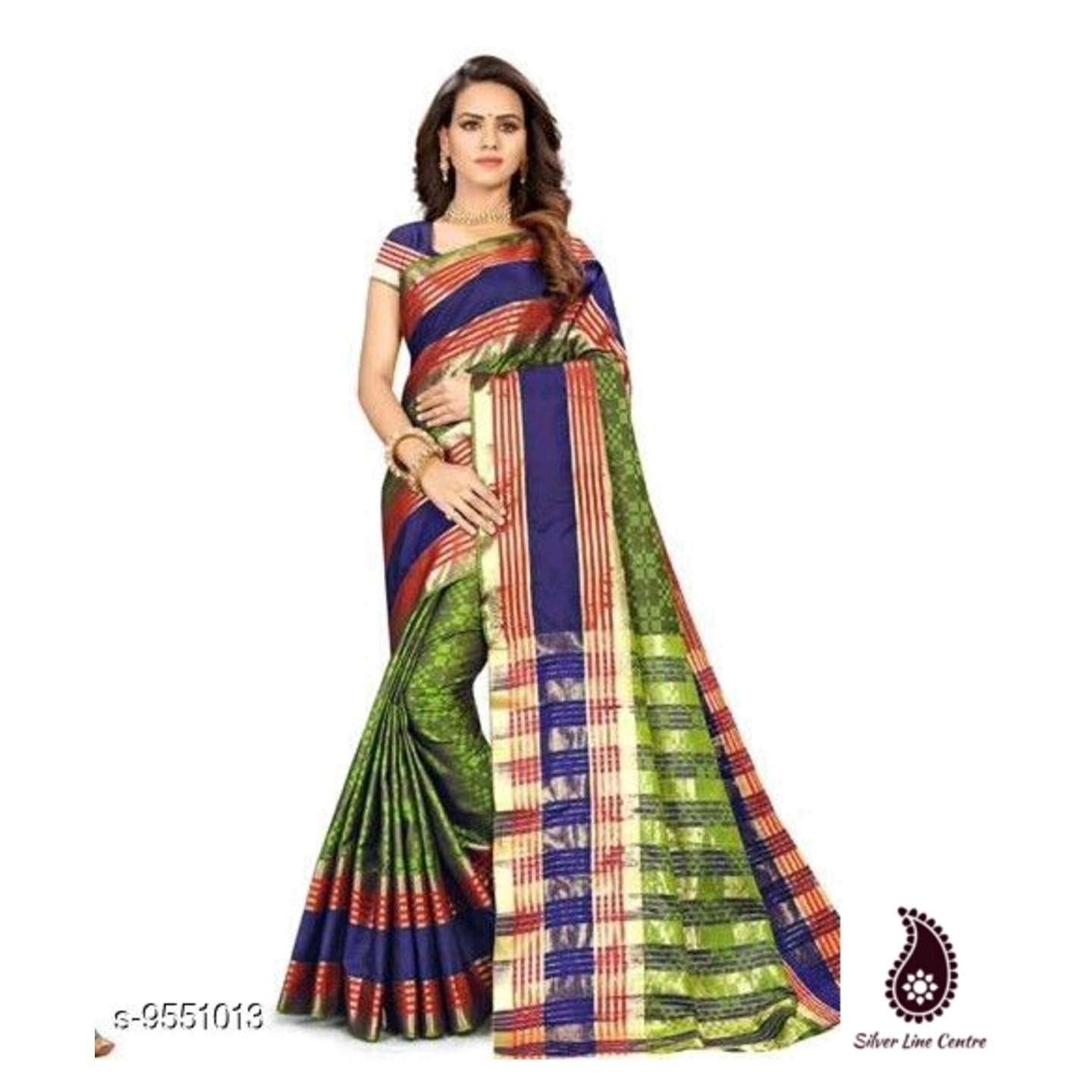 Women's Cott Look Cotton Silk Fabulous Saree