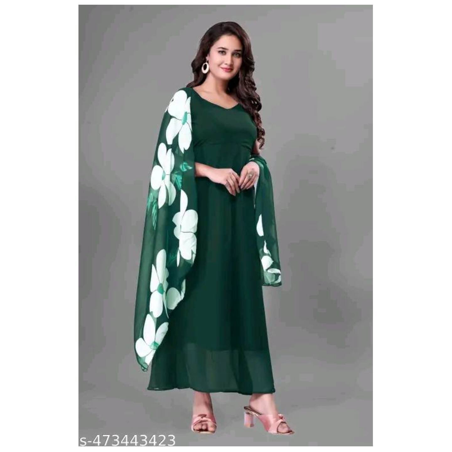 Classy Kurta Set with Bottomwear and Dupatta