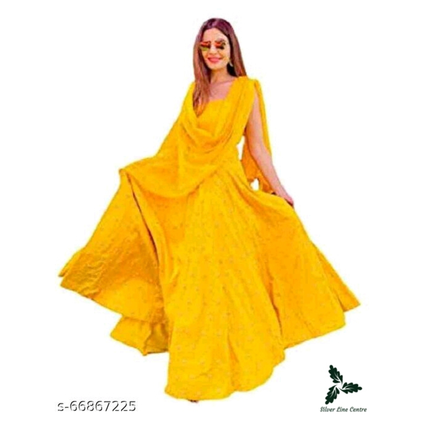 Refined Women Lehenga*-Semi-Stitched