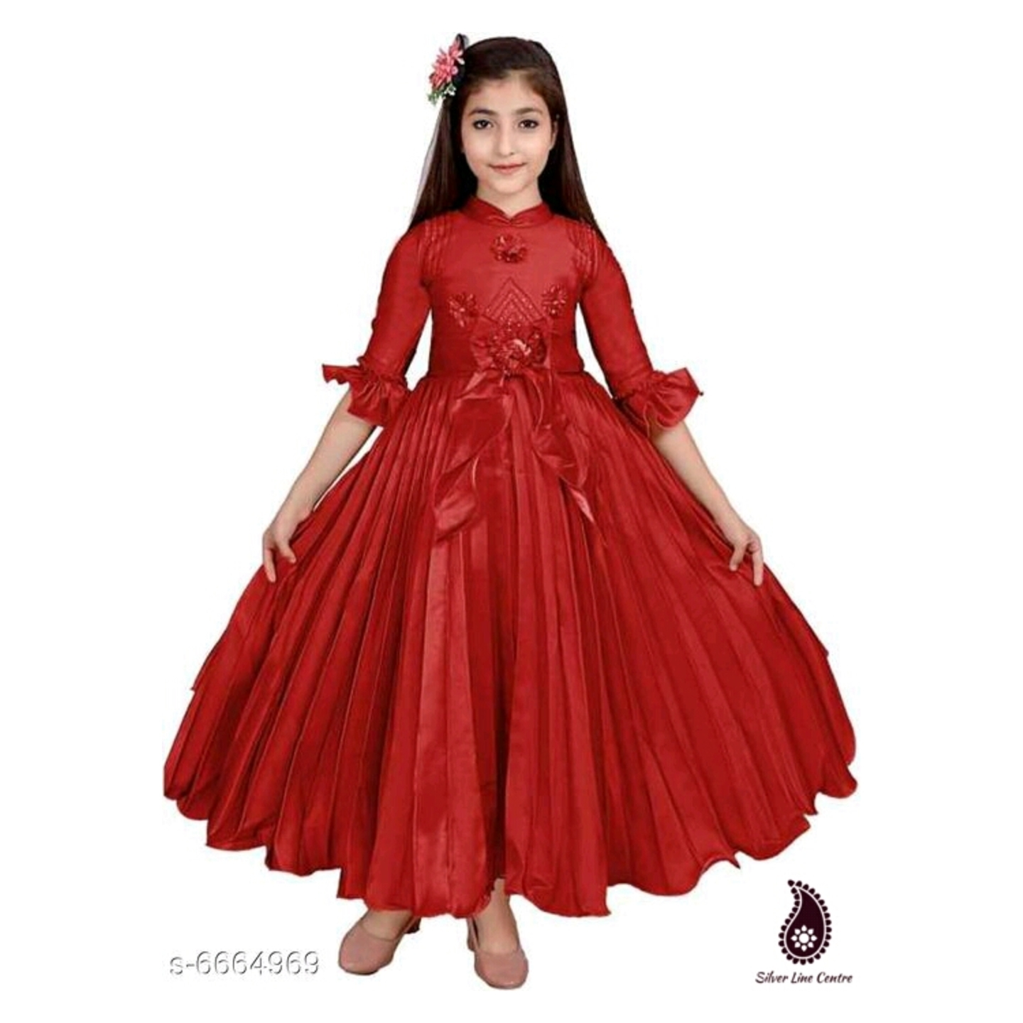 Elegant Blackberry Cutipie Kid Girls Dress