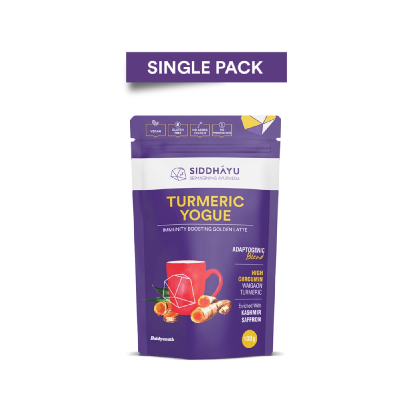 Turmeric Yogue-100 gm Pack of 2