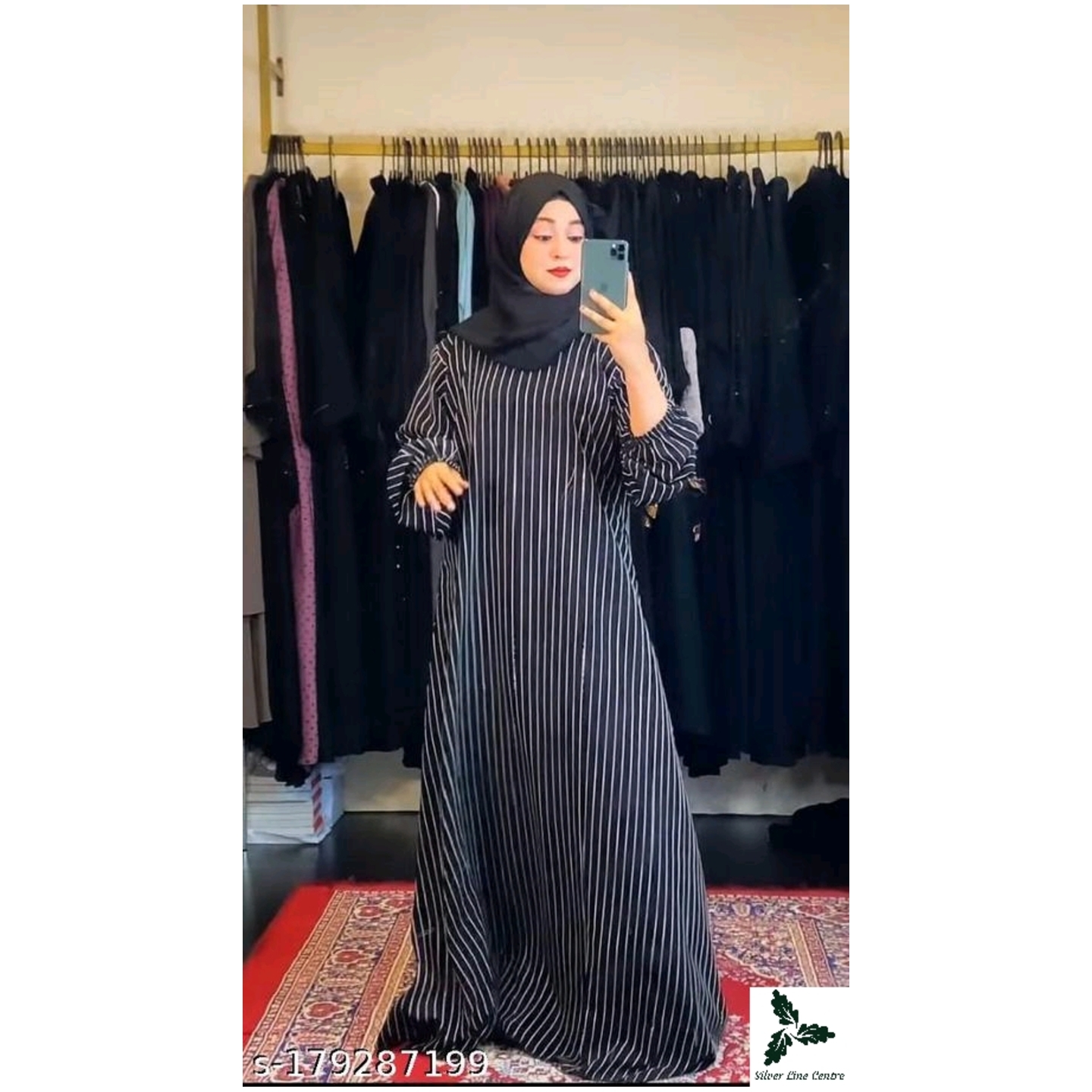 Classy Women Muslim Wear Abayas* Size-Free Size