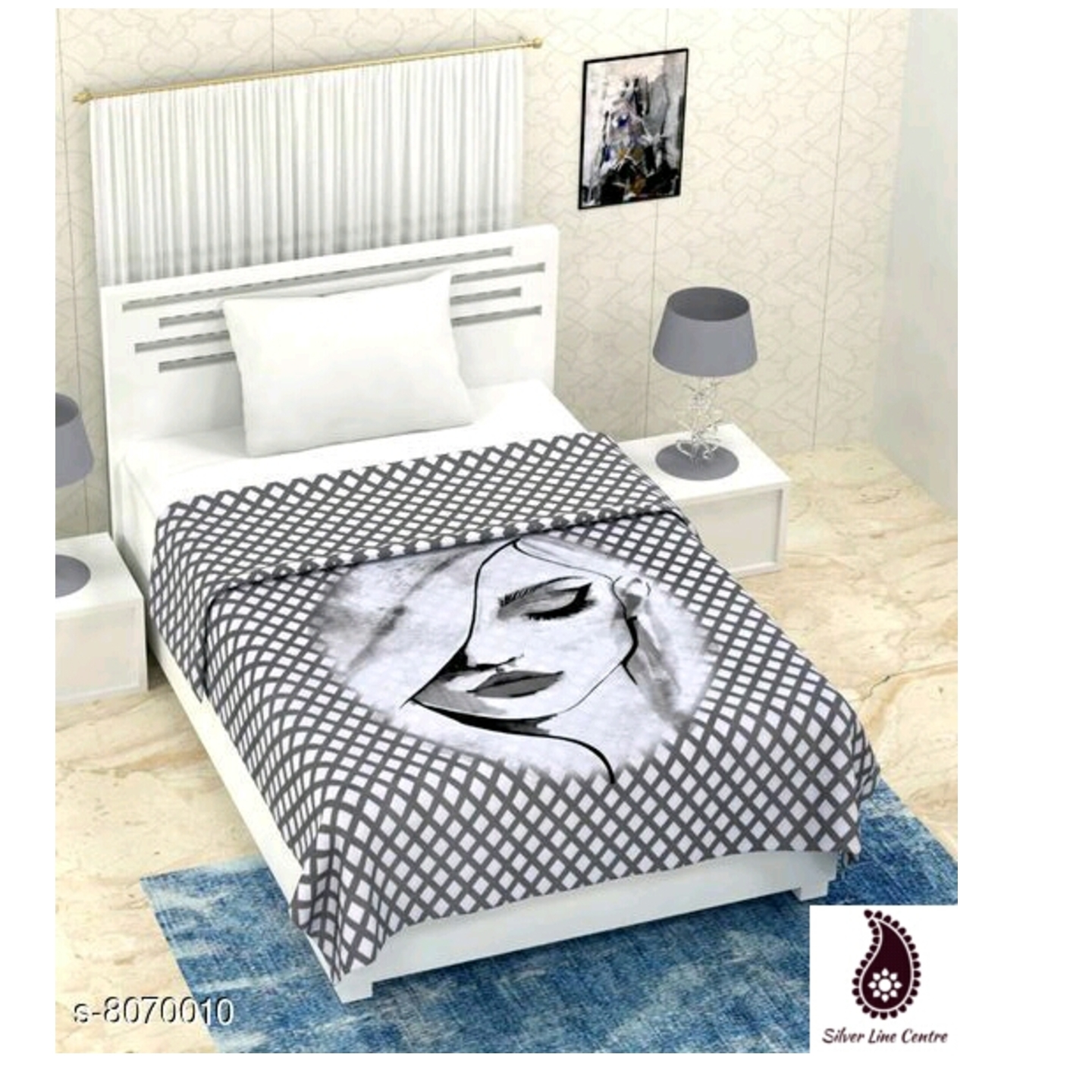 Elegant Fancy Blankets- 2 Pcs