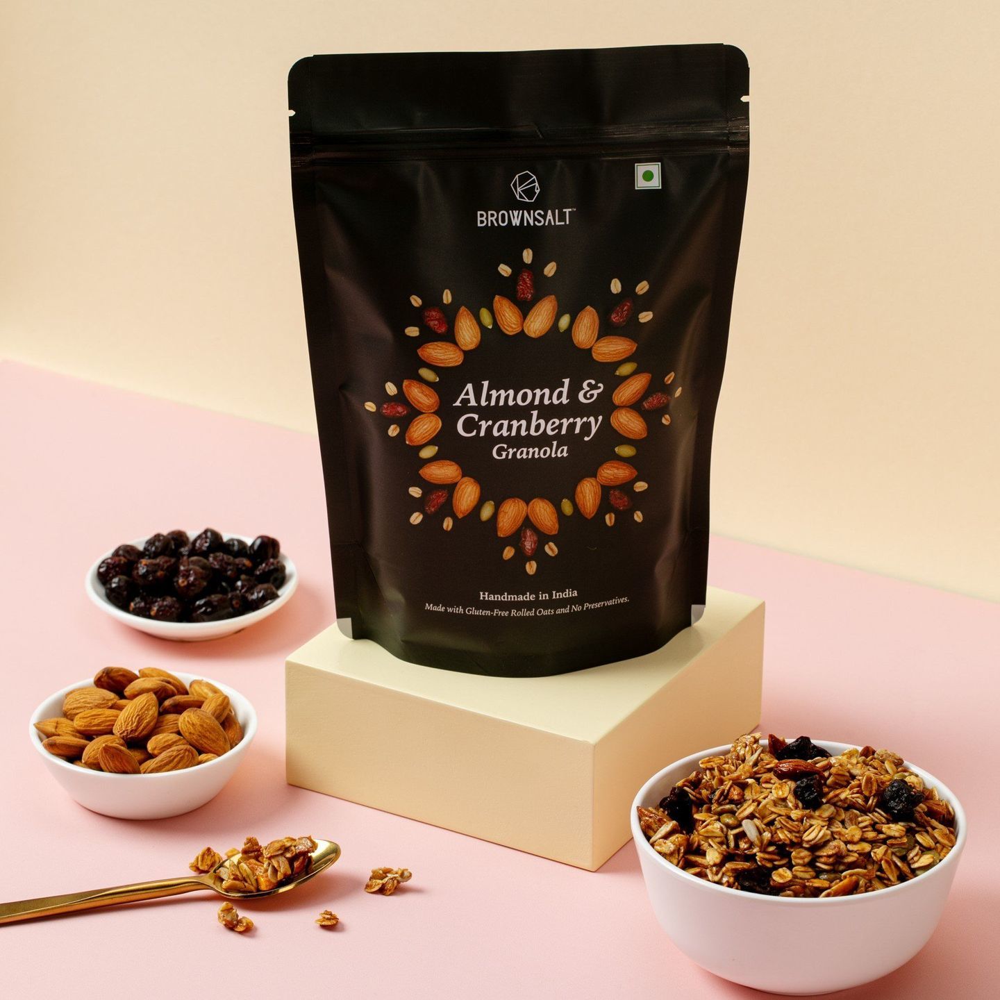 Almond and Cranberry Granola-250gm