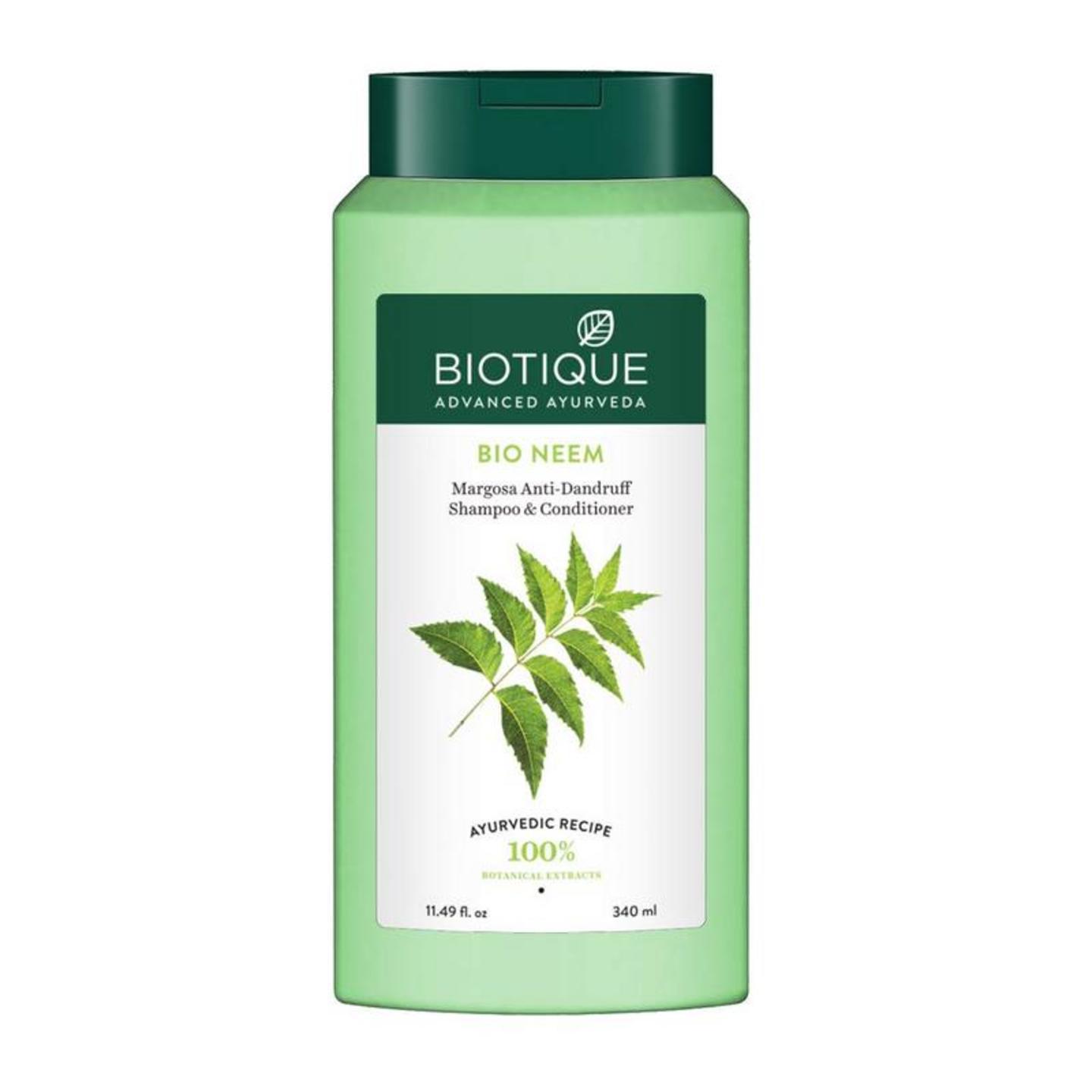 Biotique Bio Neem Margosa Anti Dandruff Shampoo & Conditioner 340ml [Essential Product]