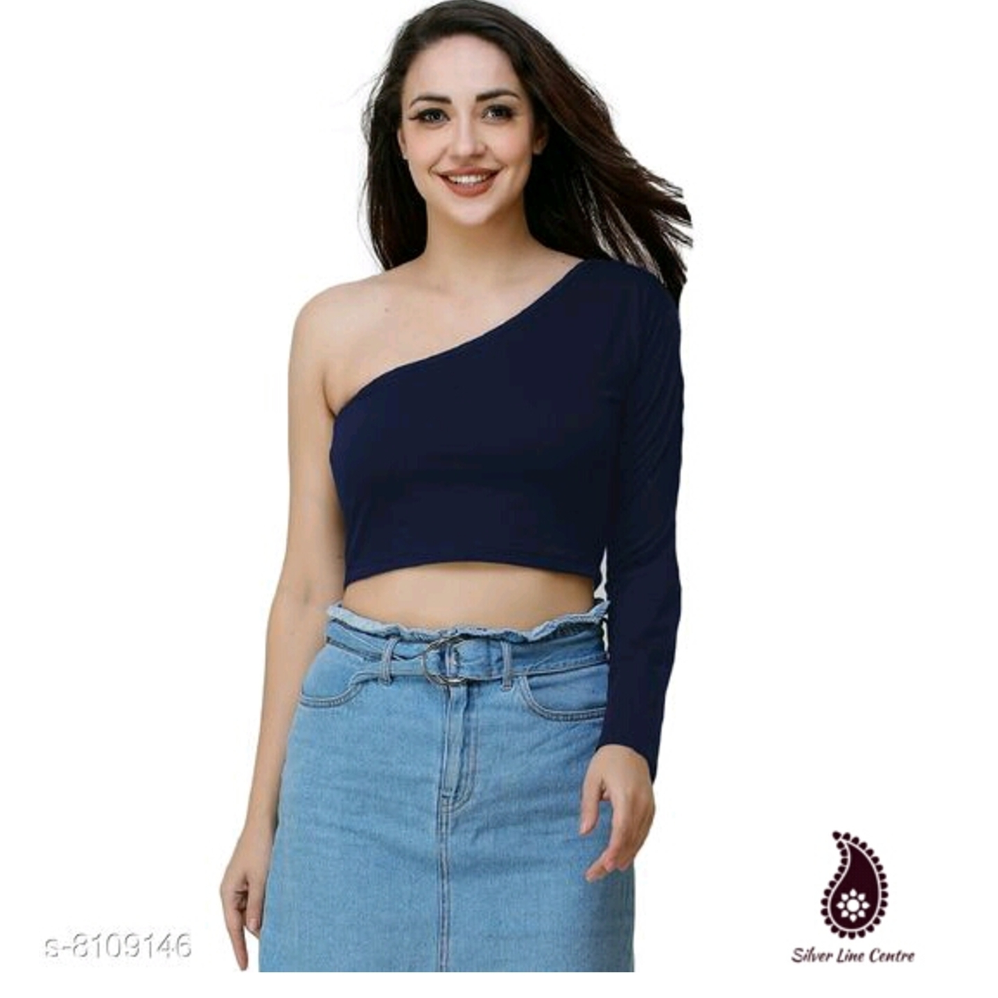 Trendy Party Wear Tshirt One Shoulder