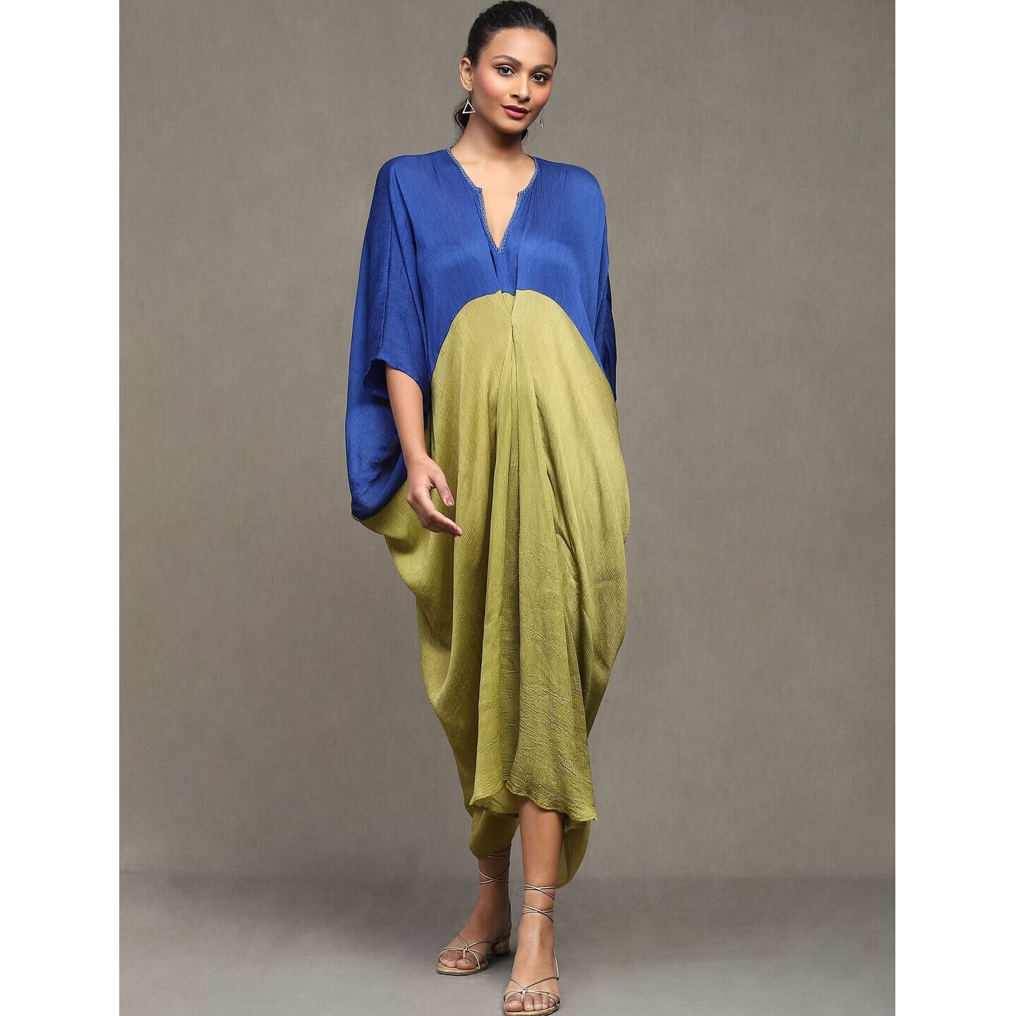 Blue Copland Kaftan Dress 