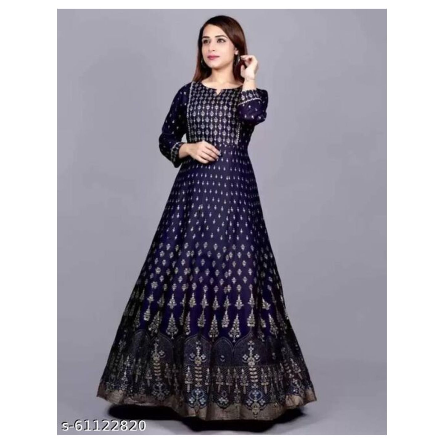 Full-Length Party Wear & Festive Ethnic Gown