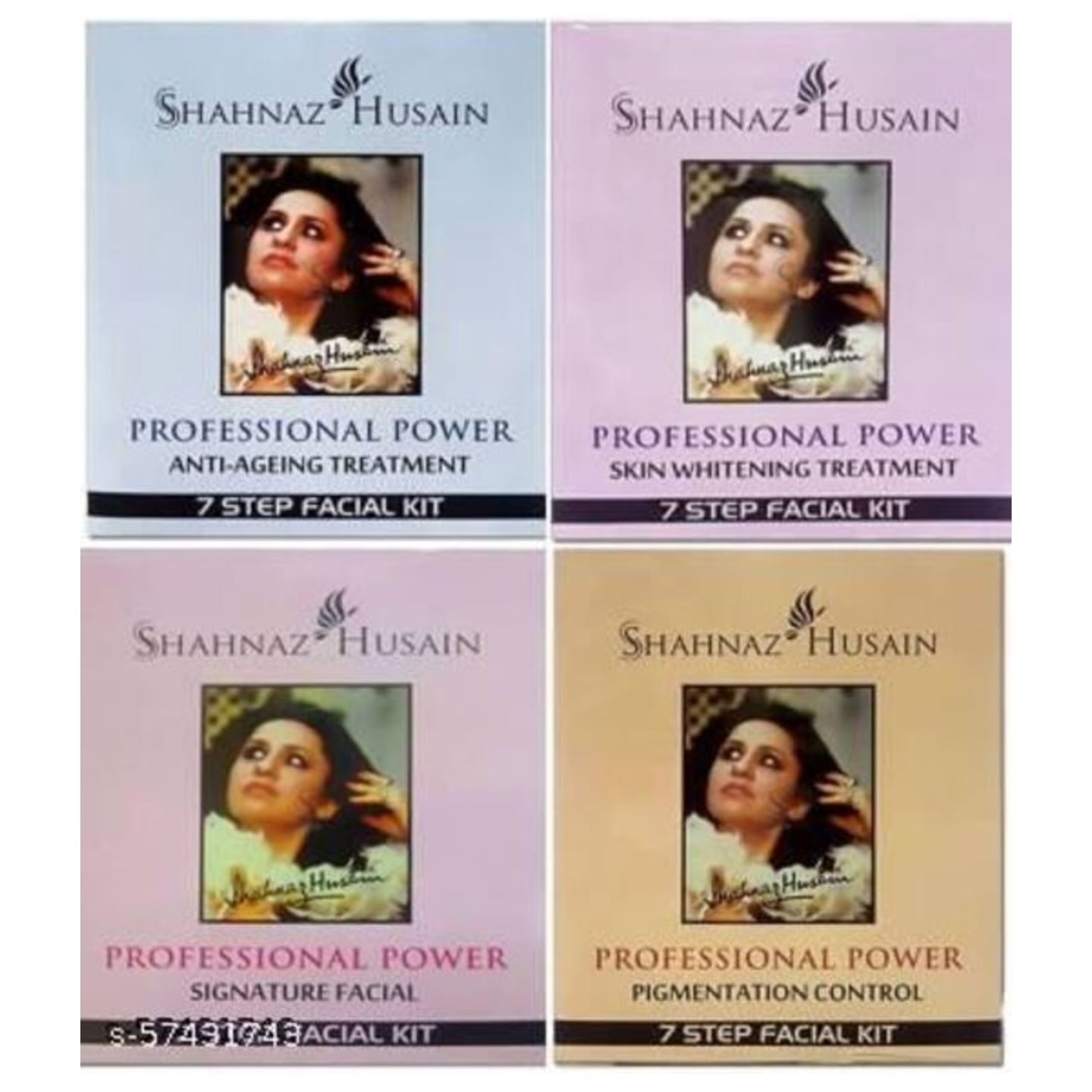 Shahnaz Husain Anti-Aging, Signature, Skin Whitening & Pigmentation control kit COMBO