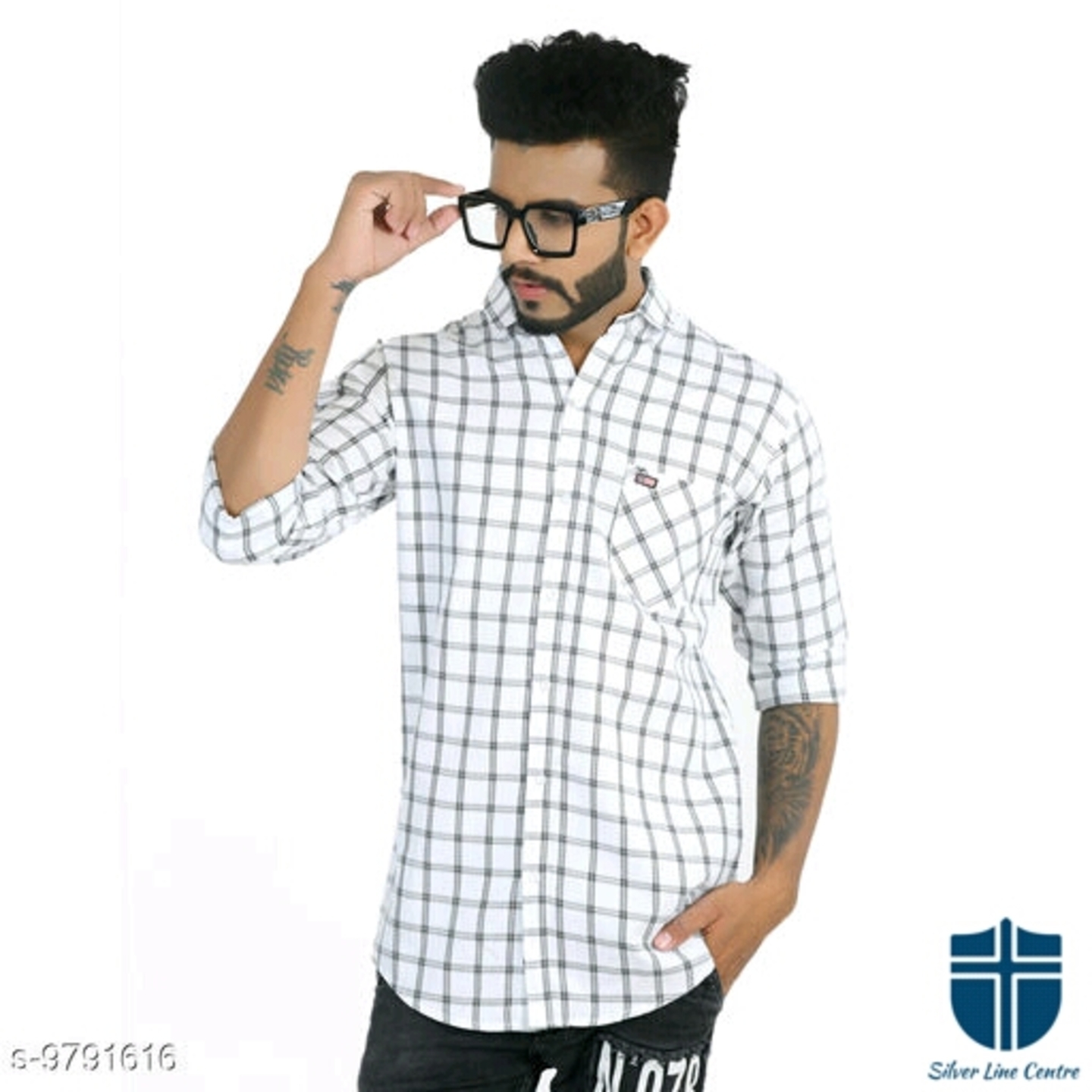 Stylish Men's United Club Checkered Shirt