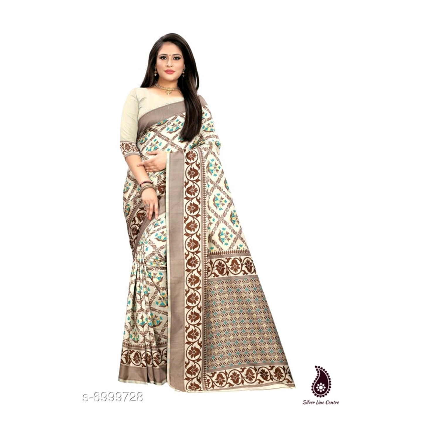 Womens Latest Banarsi Silk Saree