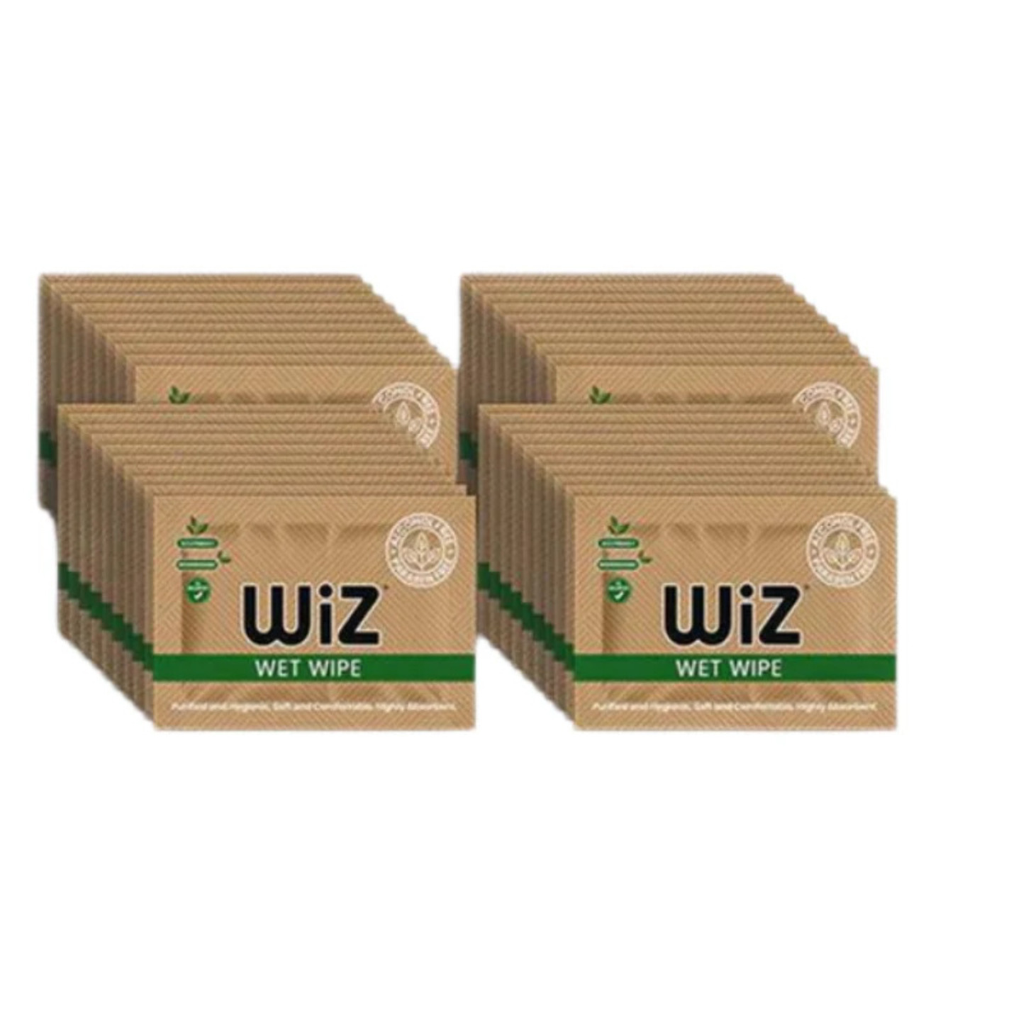 WIZ Singles Facial Wipes (Pack of 200) 