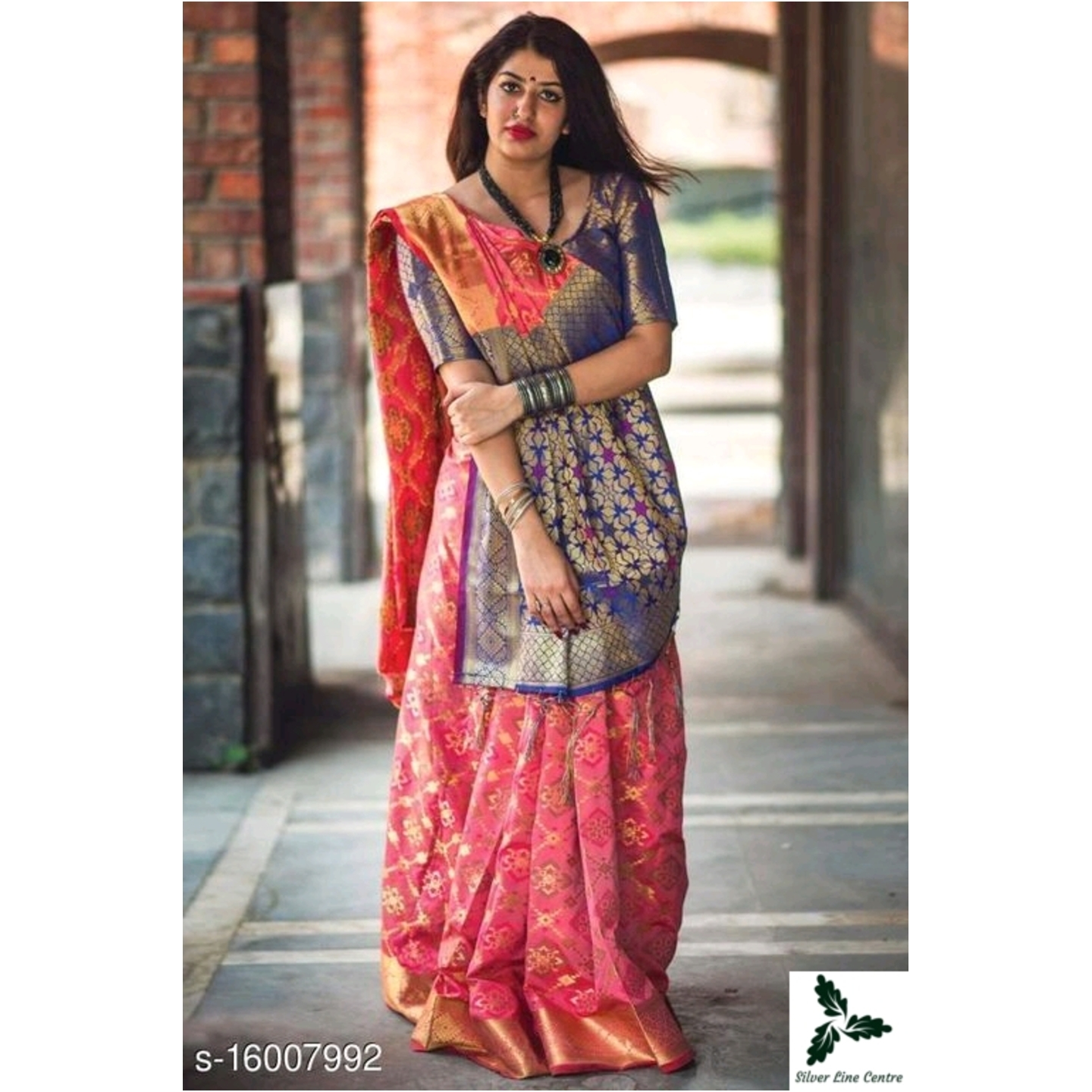 Alluring Banarsi Zari Woven Silk Sarees*