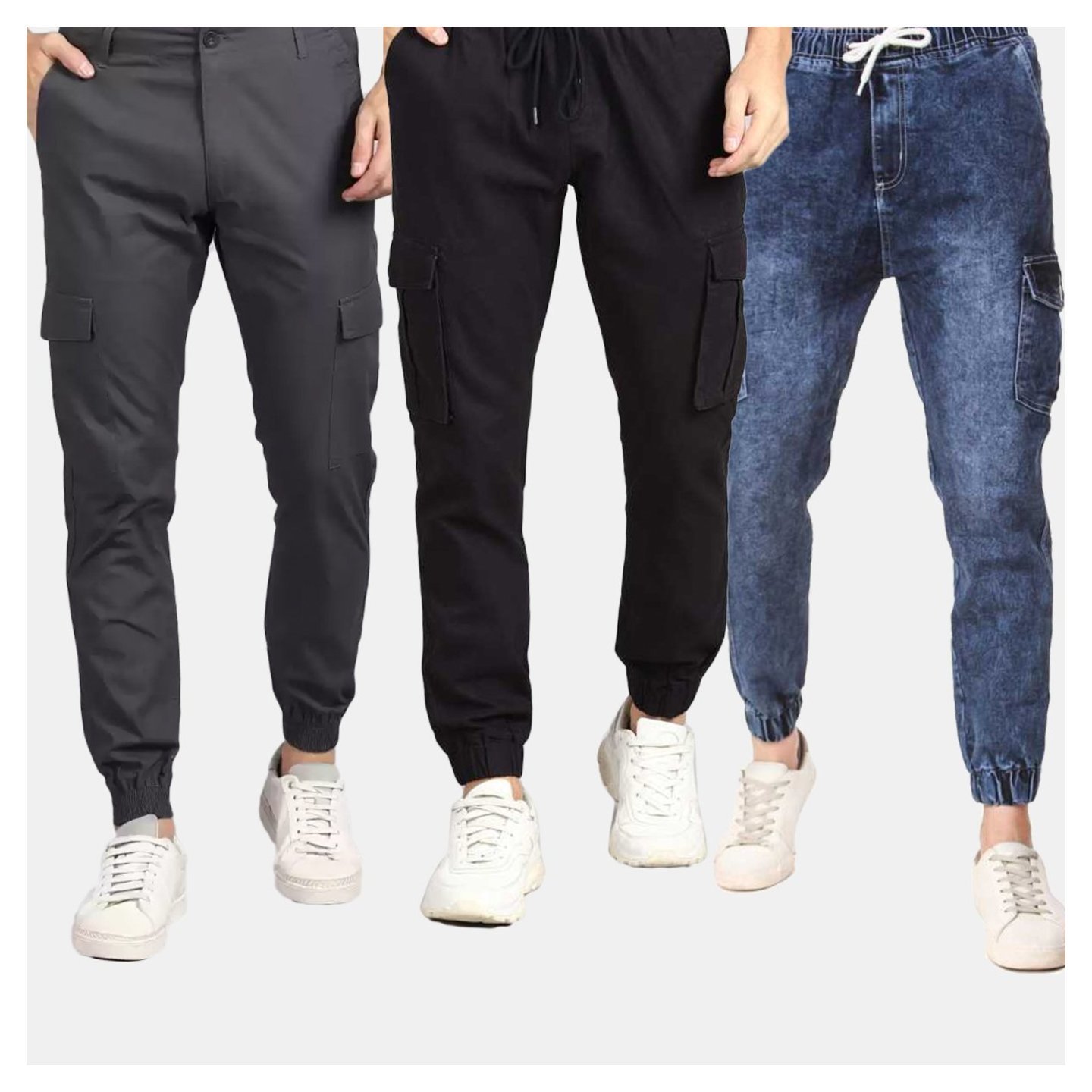 Men's Slim Fit Jeans-  Pack of 3